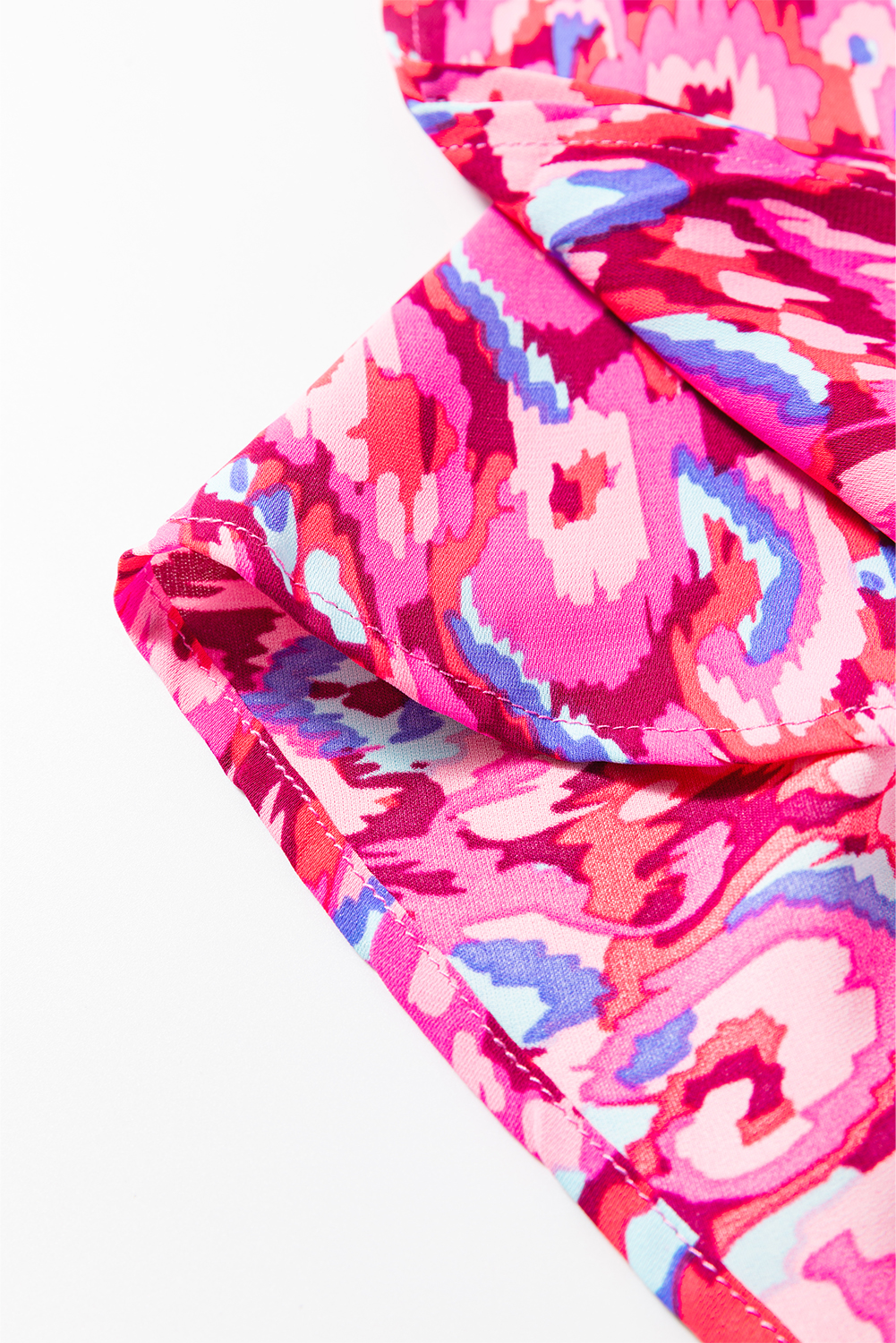 Stylish Bohemian V Neck Tunic Blouse with Half Sleeves - Perfect for Summer - Detail View 10 Stylish Bohemian V Neck Tunic Blouse with Half Sleeves - Perfect for Summer - Detail View 10
