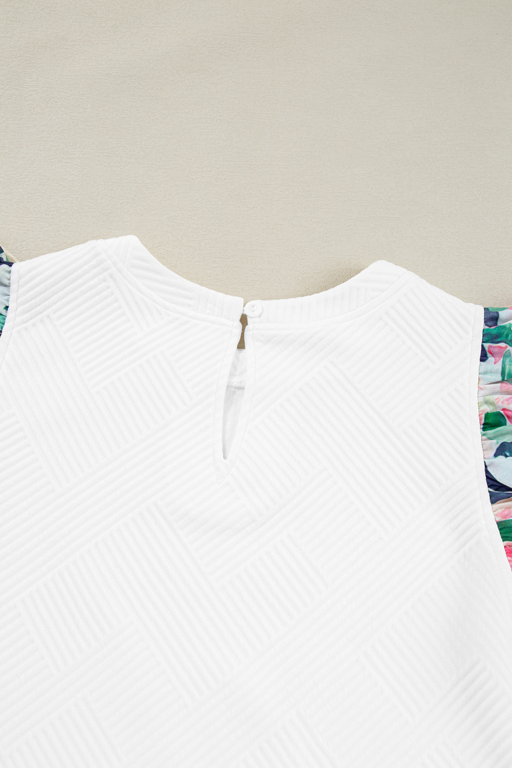 Playful Tiered Ruffle Sleeve Top – Perfect for Everyday Wear in Summer - Detail View 19 Playful Tiered Ruffle Sleeve Top – Perfect for Everyday Wear in Summer - Detail View 19