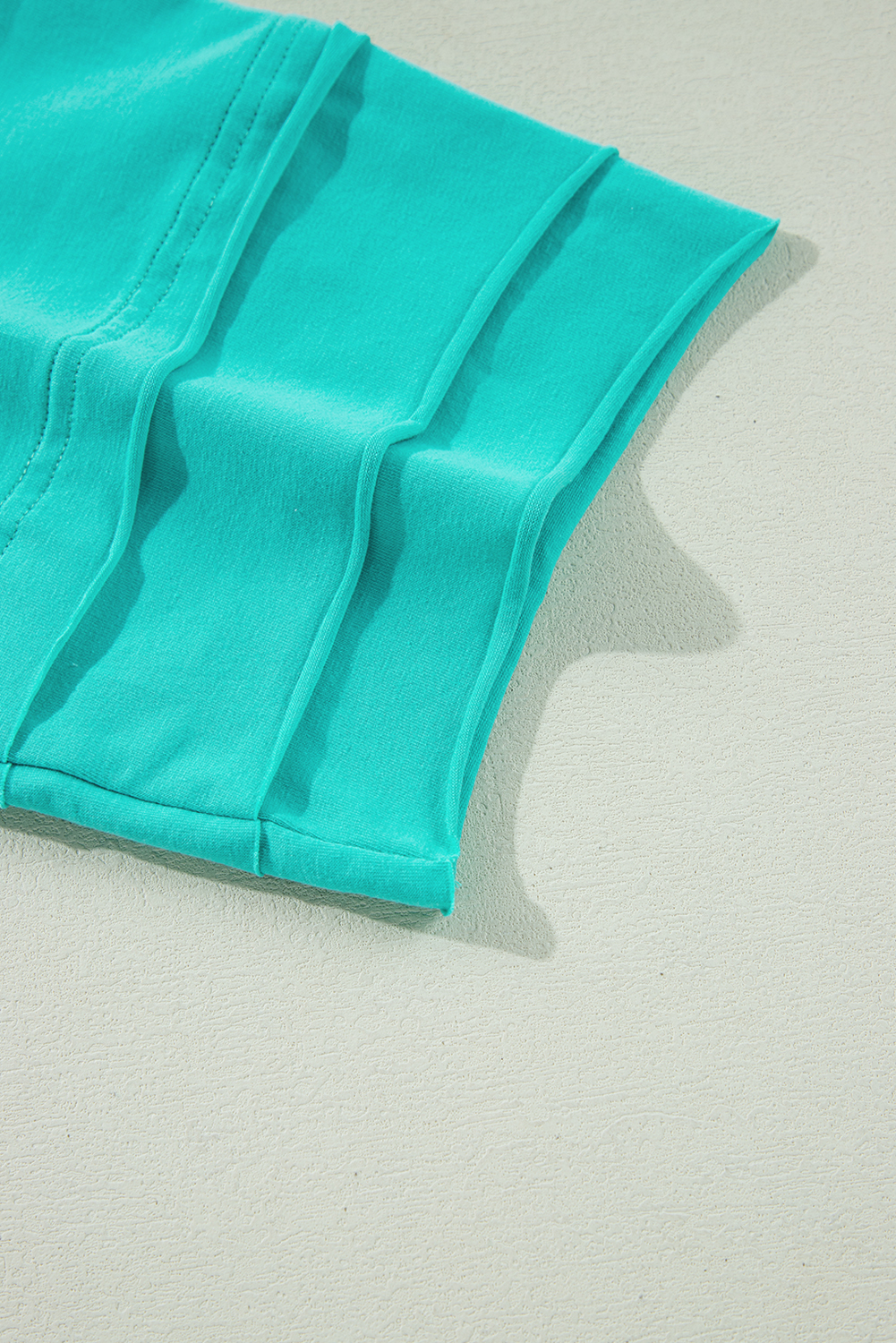 Women's Top, Mint Green, Half Sleeve, Button Henley, Casual Style, Solid Color, Daily Wear, Breathable Fabric, Cotton Blend, Classic Collar, Versatile Outfit, Summer Fashion, Tops & Tees - Detail View 16 Women's Top, Mint Green, Half Sleeve, Button Henley, Casual Style, Solid Color, Daily Wear, Breathable Fabric, Cotton Blend, Classic Collar, Versatile Outfit, Summer Fashion, Tops & Tees - Detail View 16