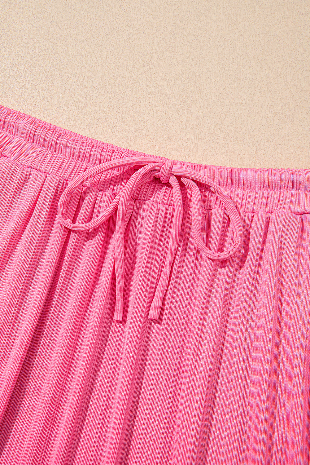 Women's Textured Two Piece Set, Sleeveless Crop Top And Skirt - Detail View 13 Women's Textured Two Piece Set, Sleeveless Crop Top And Skirt - Detail View 13