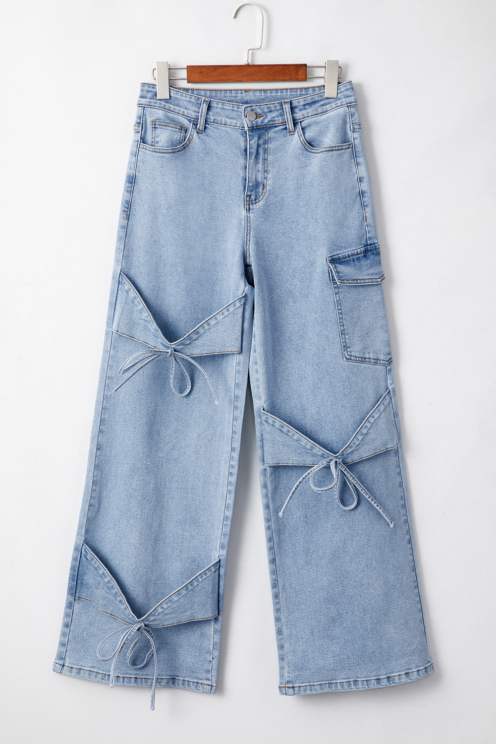 Casual Beau Blue Boyfriend Jeans - Perfect for Daily Wear and All Body Types - Detail View 3 Casual Beau Blue Boyfriend Jeans - Perfect for Daily Wear and All Body Types - Detail View 3