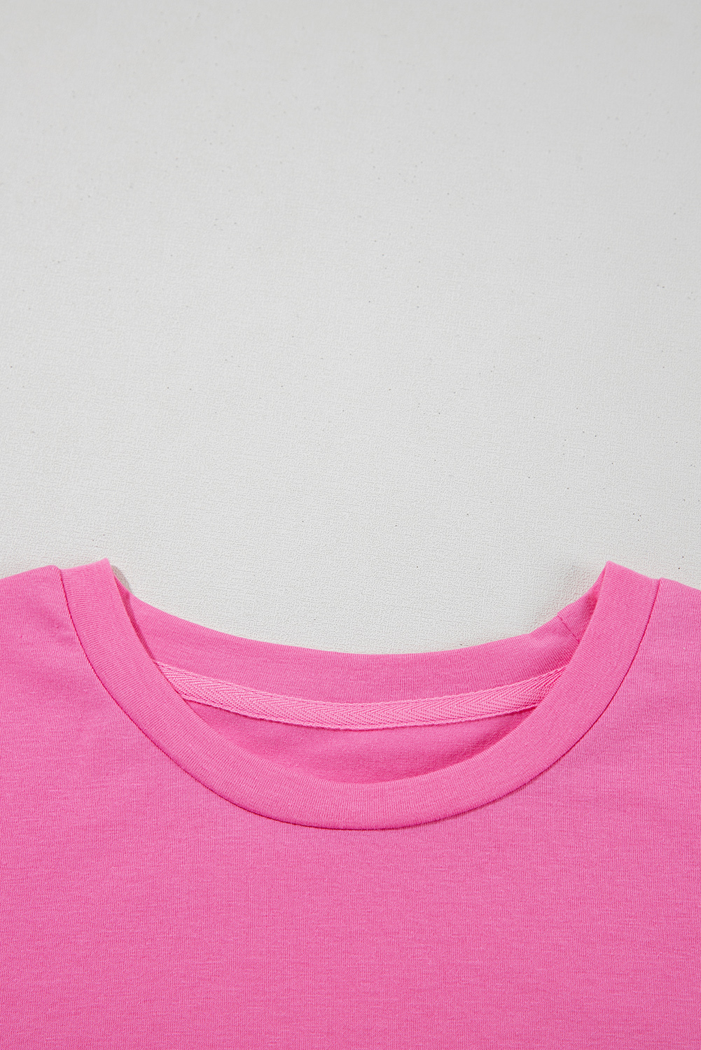 Women's T-Shirt, Sachet Pink, Casual Tee, Crew Neck, Short Sleeve, Soft Fabric, Breathable, Summer Wear, Daily Fashion, Solid Color, Stylish Design, Comfortable Fit, Tops & Tees, Easy to Style - Detail View 8 Women's T-Shirt, Sachet Pink, Casual Tee, Crew Neck, Short Sleeve, Soft Fabric, Breathable, Summer Wear, Daily Fashion, Solid Color, Stylish Design, Comfortable Fit, Tops & Tees, Easy to Style - Detail View 8