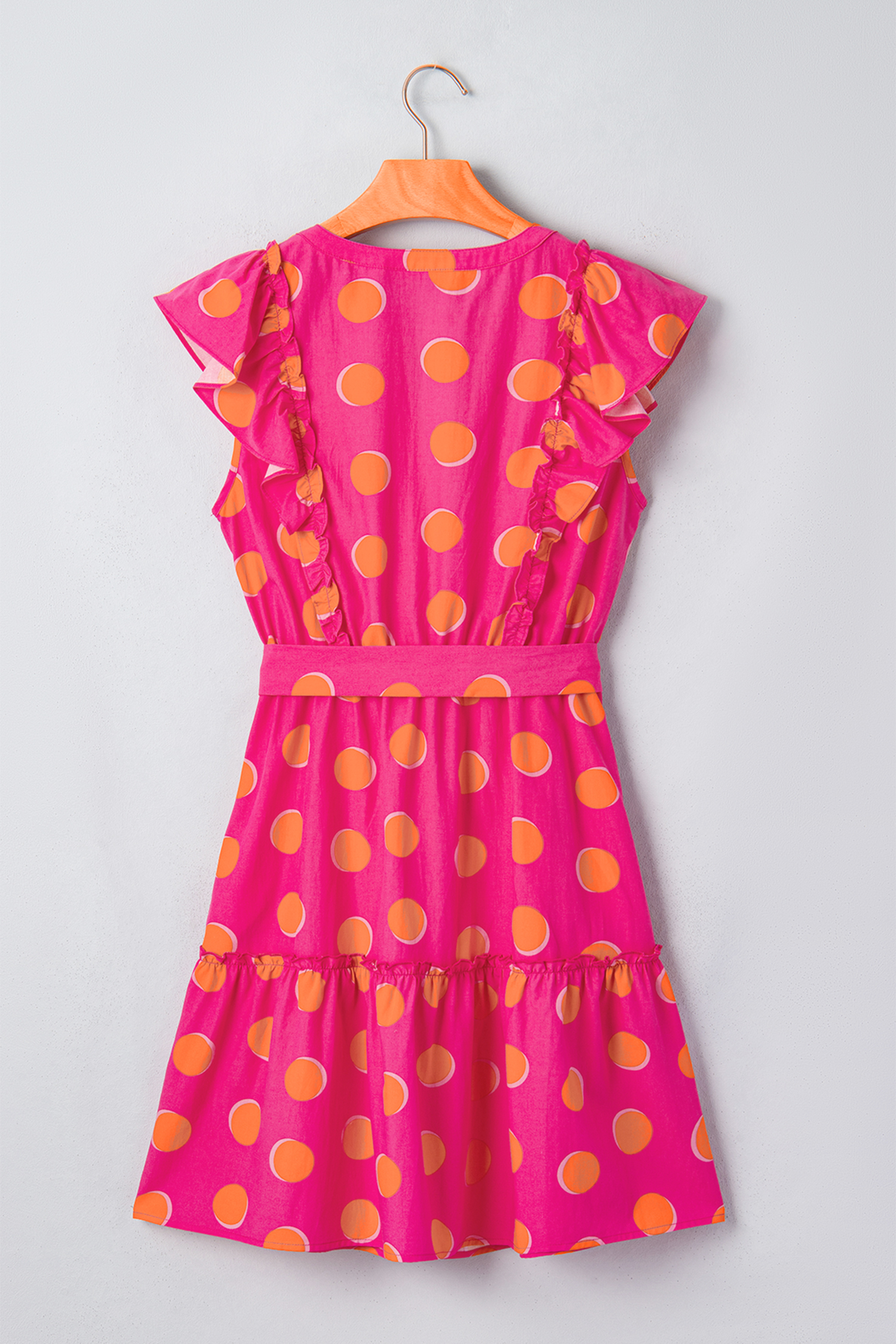 Chic Polka Dot Dress for Women – Ruffled Easter Gift Mini - Detail View 15 Chic Polka Dot Dress for Women – Ruffled Easter Gift Mini - Detail View 15