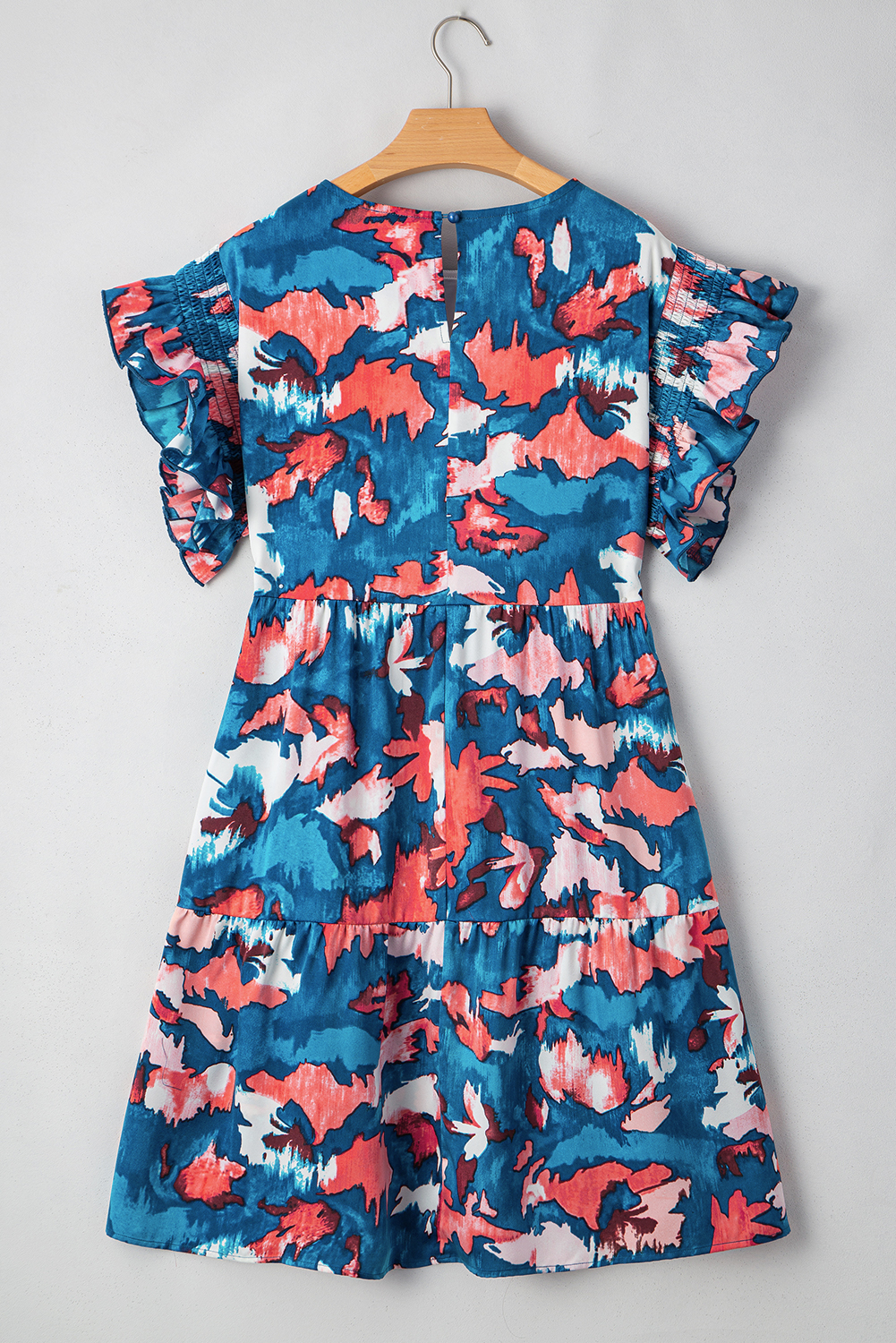 Lightweight and Flowy Plus Size Short Dress - Perfect for Summer Daily Wear - Detail View 7 Lightweight and Flowy Plus Size Short Dress - Perfect for Summer Daily Wear - Detail View 7