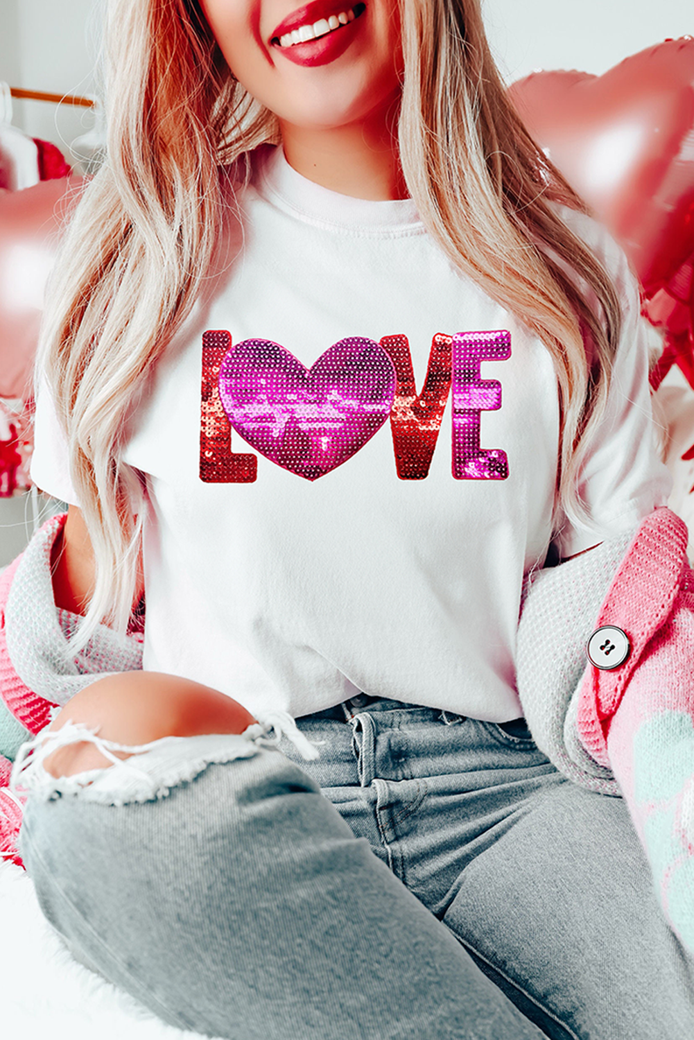 Casual Short Sleeve Graphic Tee - Ideal for Daily Wear and Festive Occasions - Detail View 3 Casual Short Sleeve Graphic Tee - Ideal for Daily Wear and Festive Occasions - Detail View 3