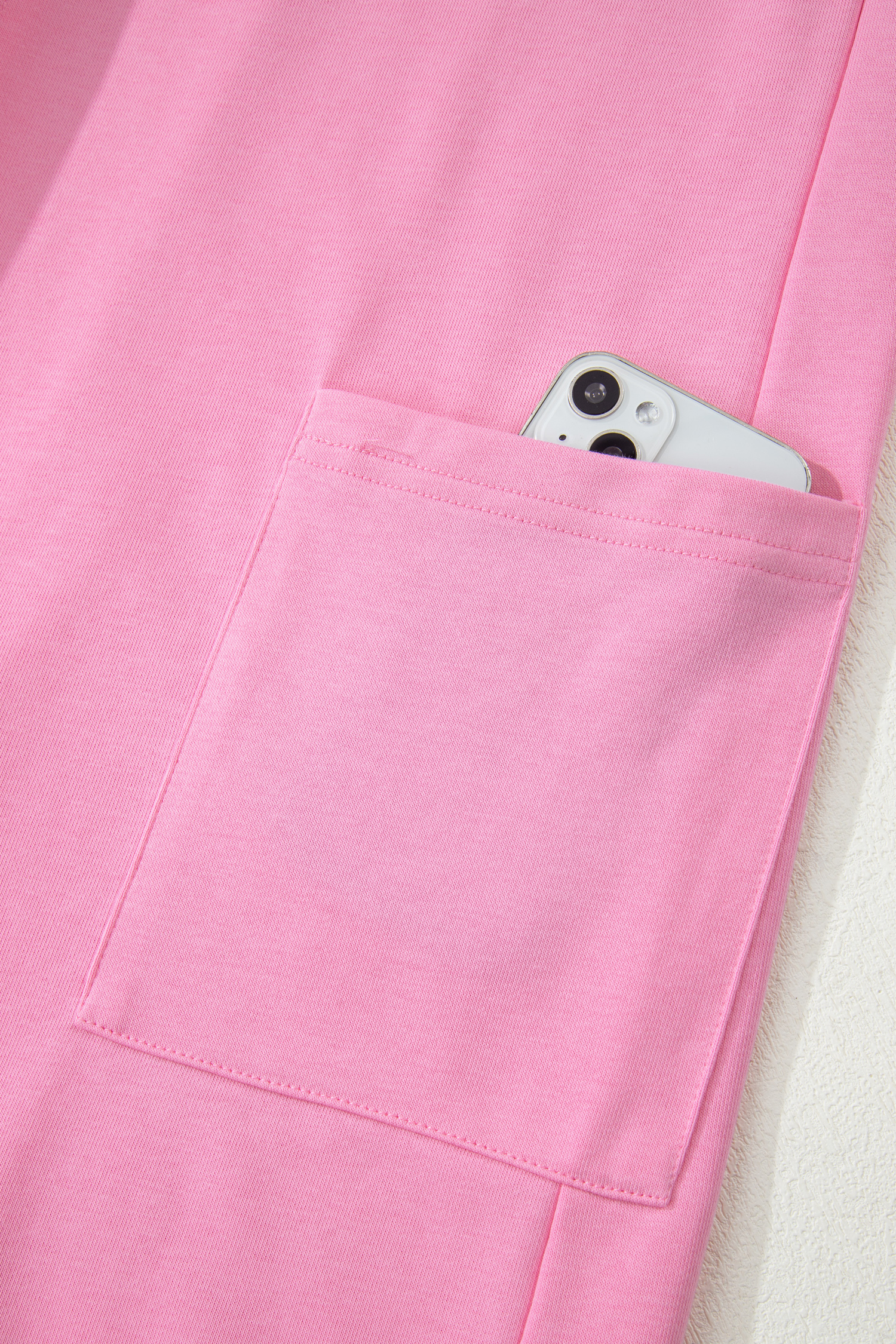 Casual Pink Shift Romper for Women – Effortless Half Sleeve Style for Everyday Wear - Detail View 9 Casual Pink Shift Romper for Women – Effortless Half Sleeve Style for Everyday Wear - Detail View 9