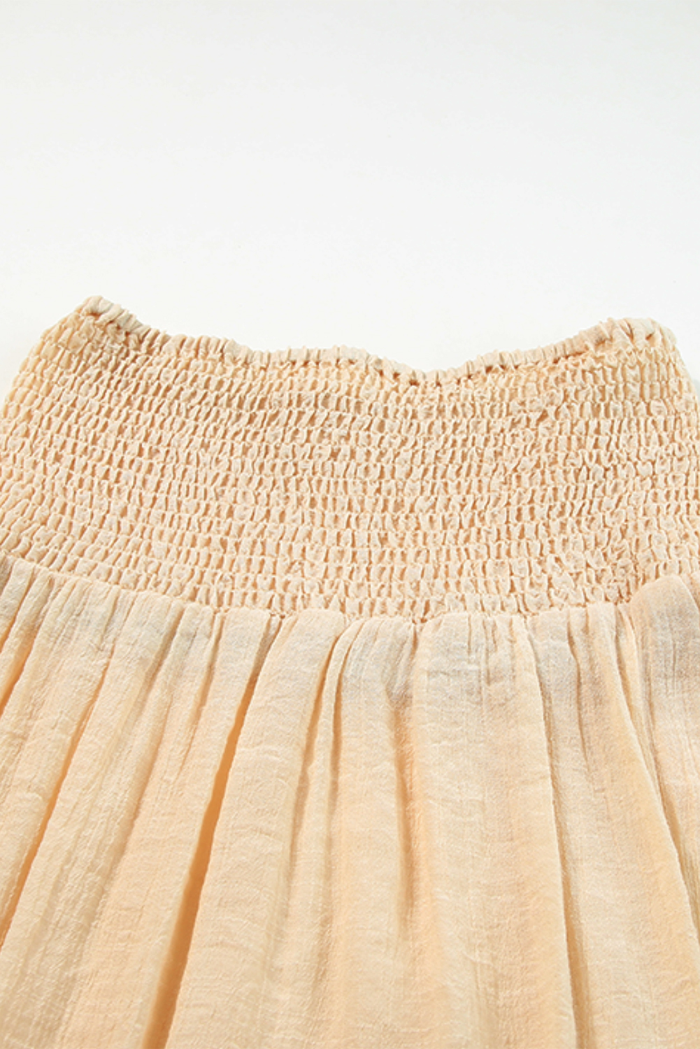 Chic High Waist Beige Beach Skirt for Women – Perfect for Summer Outings and Vacations - Detail View 12 Chic High Waist Beige Beach Skirt for Women – Perfect for Summer Outings and Vacations - Detail View 12