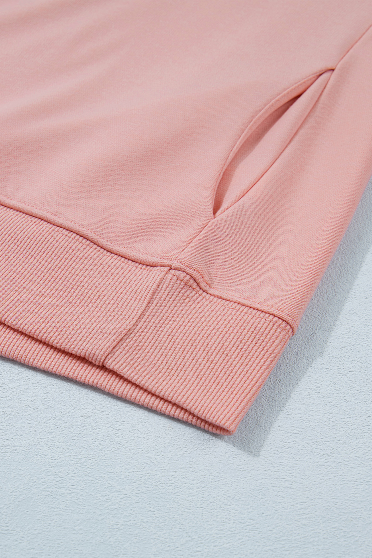 Summer Essential Pink High Neck Top – Relaxed Fit Cap Sleeve Blouse for Women - Detail View 12 Summer Essential Pink High Neck Top – Relaxed Fit Cap Sleeve Blouse for Women - Detail View 12