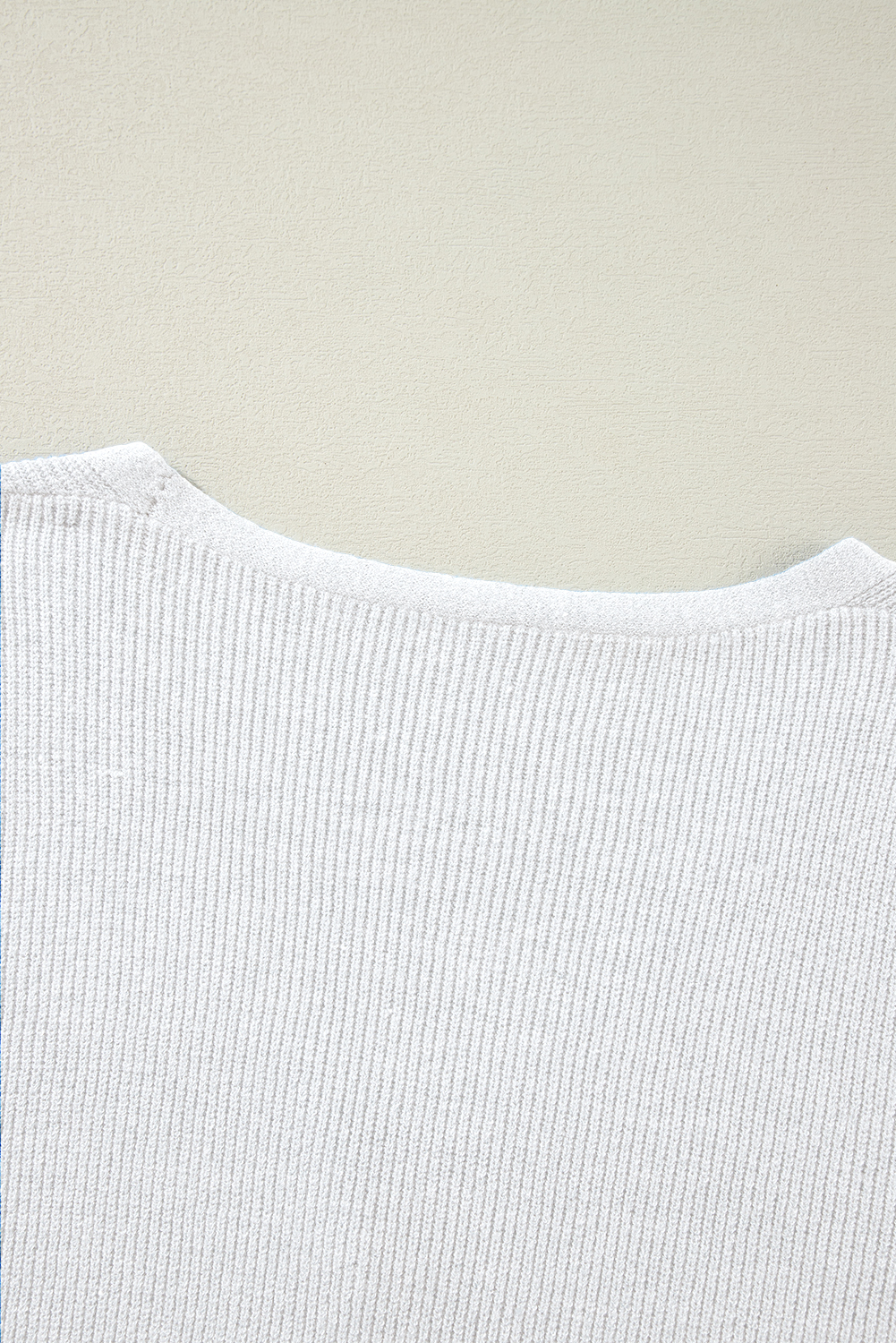 Women's Cardigan, White Color, Lightweight Knit, V Neck, Button Front, Long Sleeve, Casual Style, Daily Wear, Fall Fashion, Basic Design, Shift Silhouette, Solid Pattern, Comfortable Layering - Detail View 12 Women's Cardigan, White Color, Lightweight Knit, V Neck, Button Front, Long Sleeve, Casual Style, Daily Wear, Fall Fashion, Basic Design, Shift Silhouette, Solid Pattern, Comfortable Layering - Detail View 12