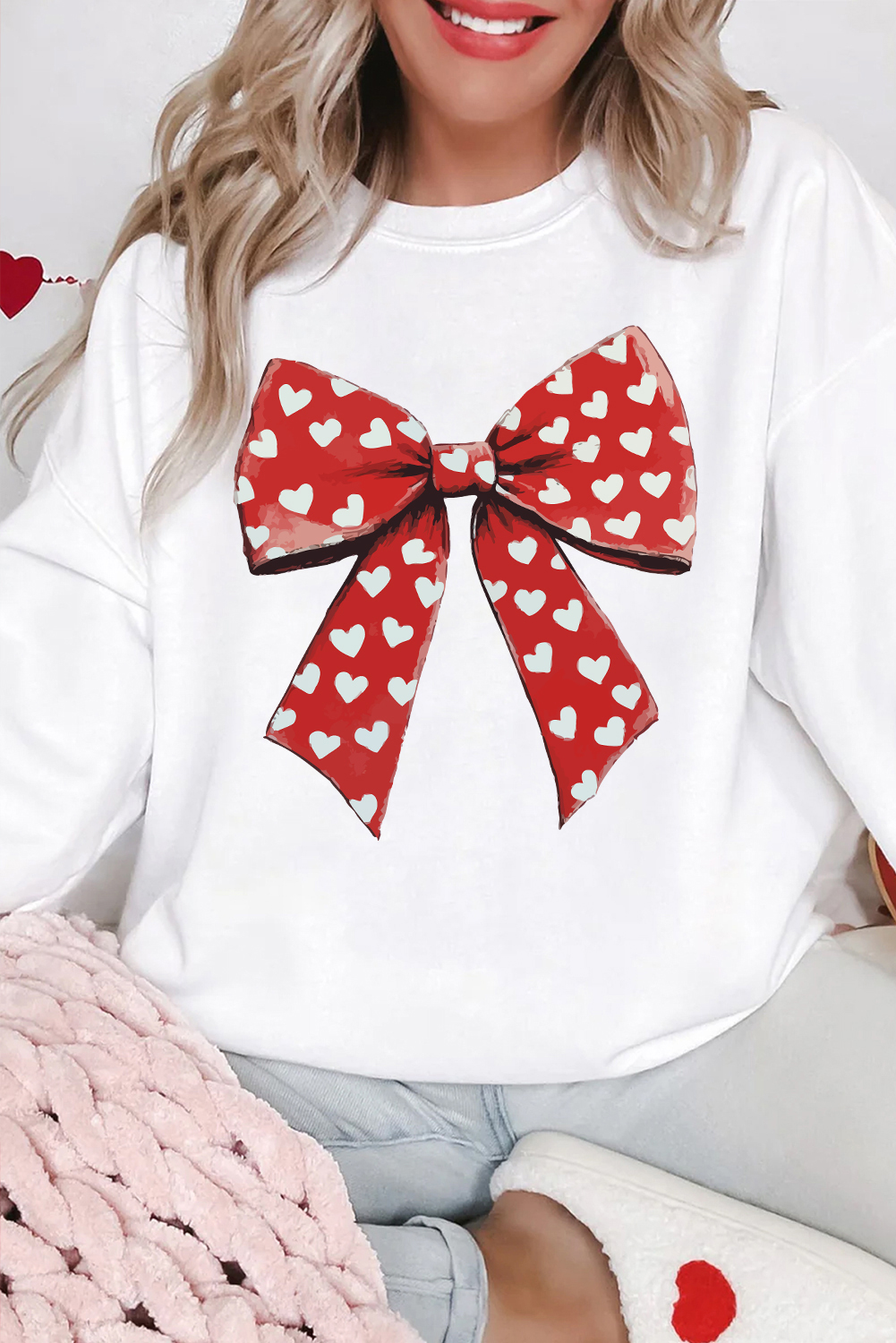 Soft and Comfortable Long Sleeve Pullover - Ideal for Daily Wear and Holiday Celebrations - Detail View 7 Soft and Comfortable Long Sleeve Pullover - Ideal for Daily Wear and Holiday Celebrations - Detail View 7