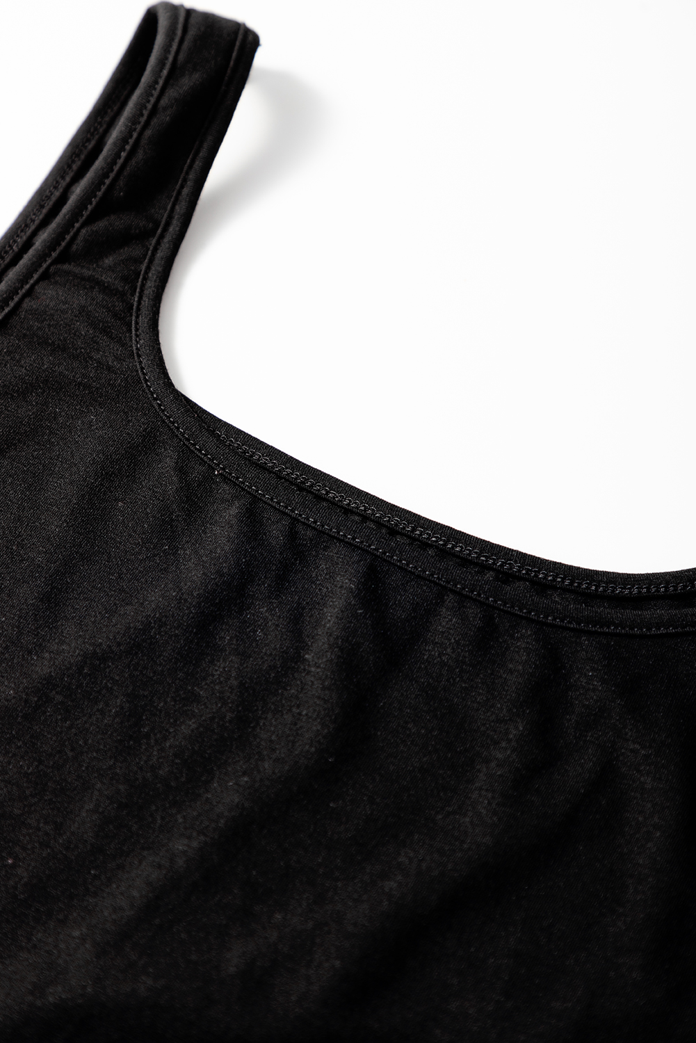 Women's Jumpsuit, Black Jumpsuit, Peekaboo Design, Wide Leg, Square Neck, Sleeveless, Casual Style, Summer Fashion, Comfortable Fit, Solid Pattern, Cut-Out Detail, Pocket, Natural Waist Line, Trendy Outfit, Daily Wear - Detail View 12 Women's Jumpsuit, Black Jumpsuit, Peekaboo Design, Wide Leg, Square Neck, Sleeveless, Casual Style, Summer Fashion, Comfortable Fit, Solid Pattern, Cut-Out Detail, Pocket, Natural Waist Line, Trendy Outfit, Daily Wear - Detail View 12