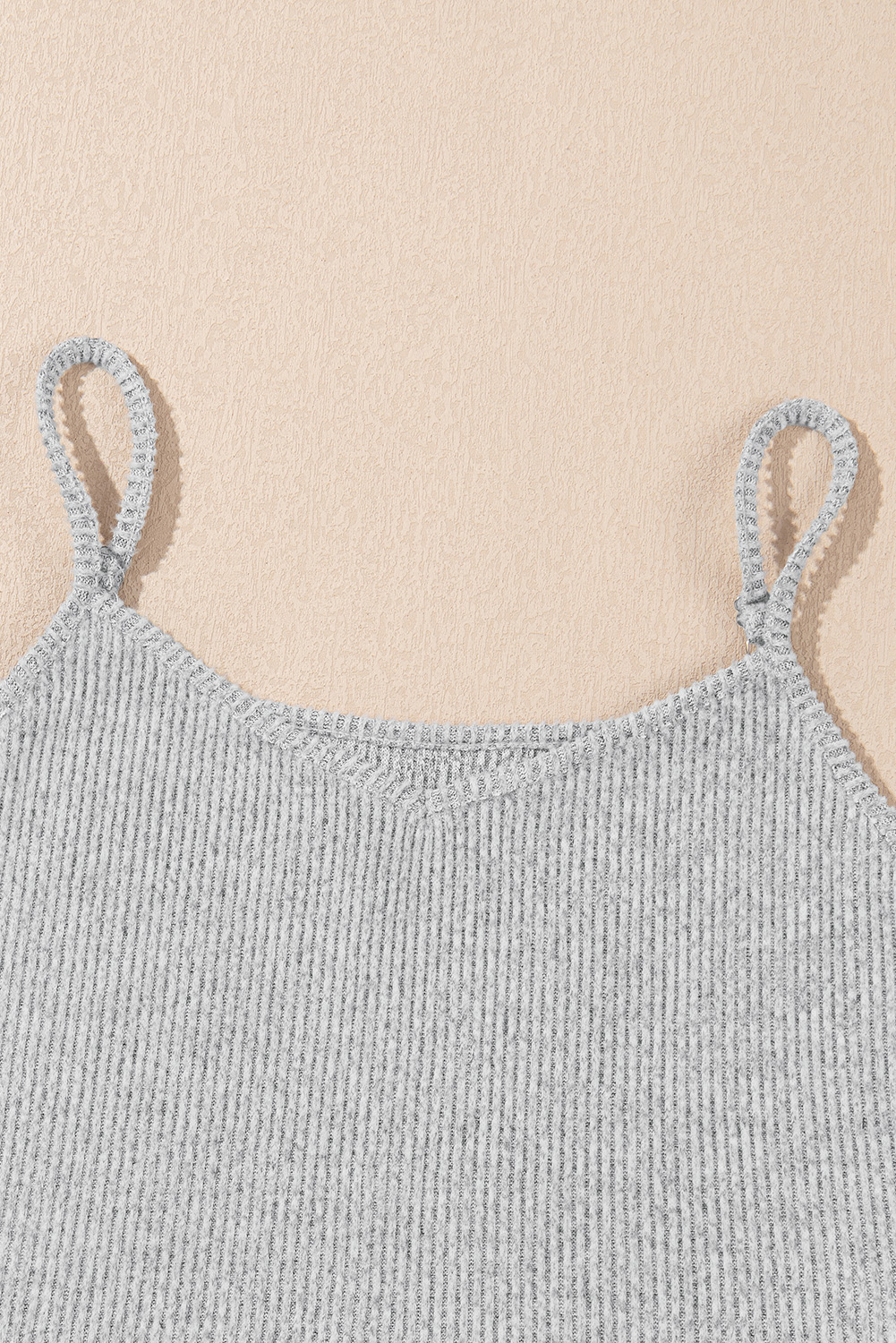 Comfortable 3-Piece Ribbed Loungewear Set for Home - Perfect for Relaxing and Lounging - Detail View 11 Comfortable 3-Piece Ribbed Loungewear Set for Home - Perfect for Relaxing and Lounging - Detail View 11