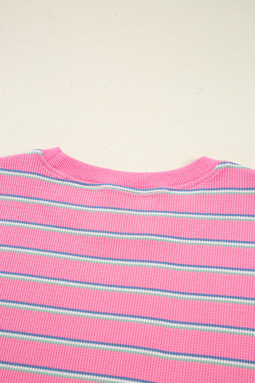 Comfortable and Trendy Women's Round Neck Top - Perfect for Fall & Autumn - Detail View 7 Comfortable and Trendy Women's Round Neck Top - Perfect for Fall & Autumn - Detail View 7