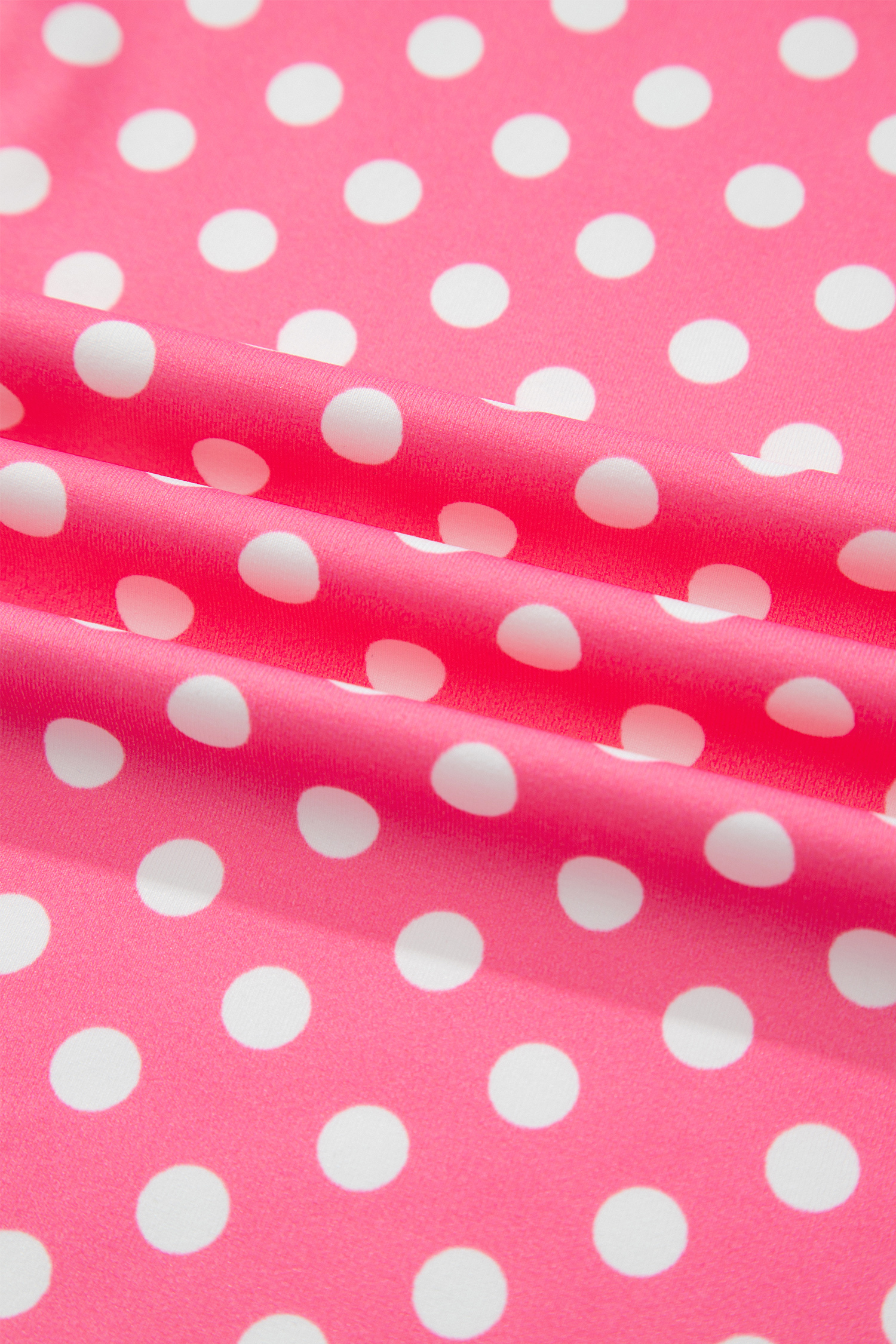 Women's Polka Dot Tank and Wide Leg Pants Set for Vacation - Detail View 14 Women's Polka Dot Tank and Wide Leg Pants Set for Vacation - Detail View 14