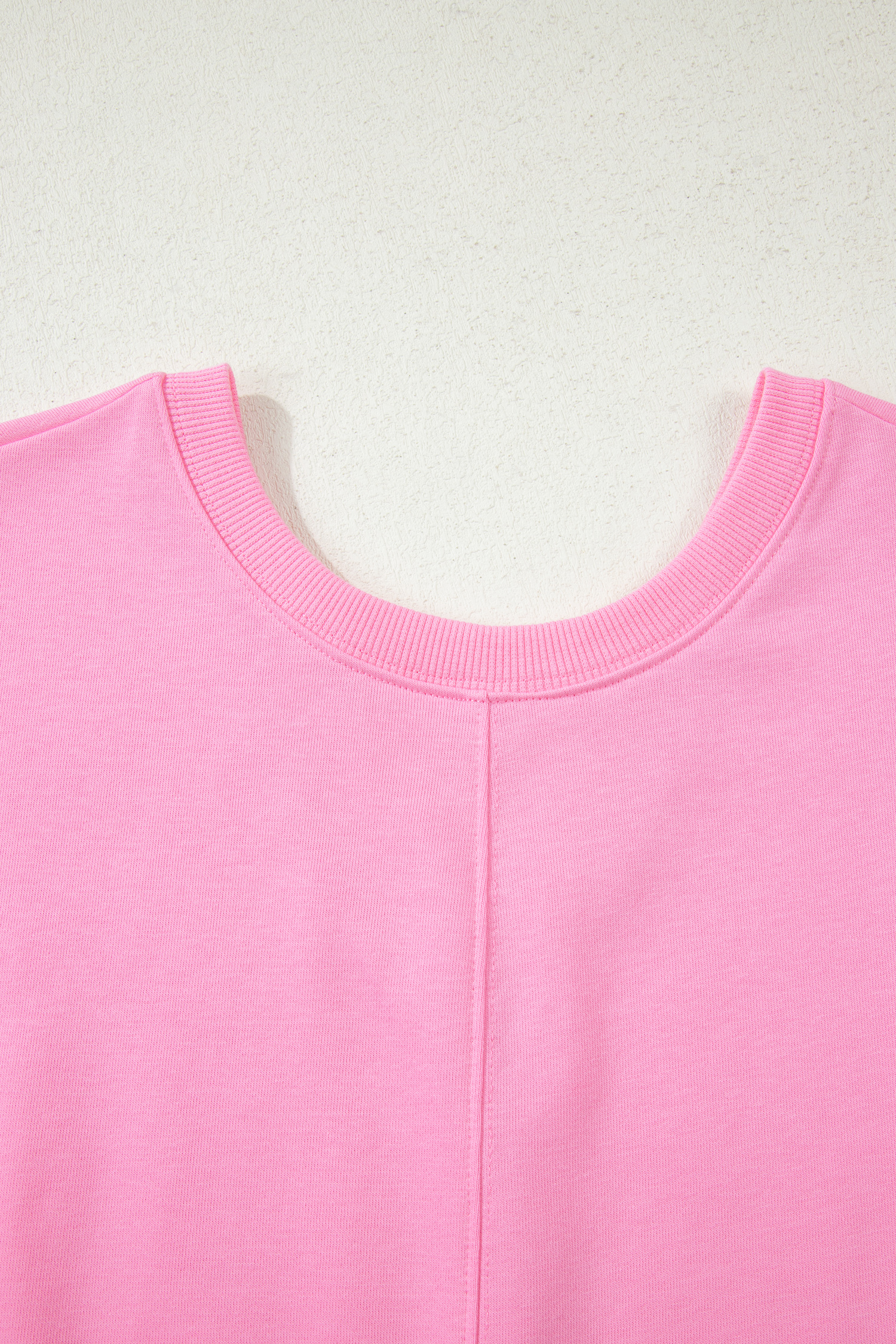 Versatile Pink Raw Edge Romper for Women – Stylish Half Sleeve with Pocket for Summer Outings - Detail View 11 Versatile Pink Raw Edge Romper for Women – Stylish Half Sleeve with Pocket for Summer Outings - Detail View 11
