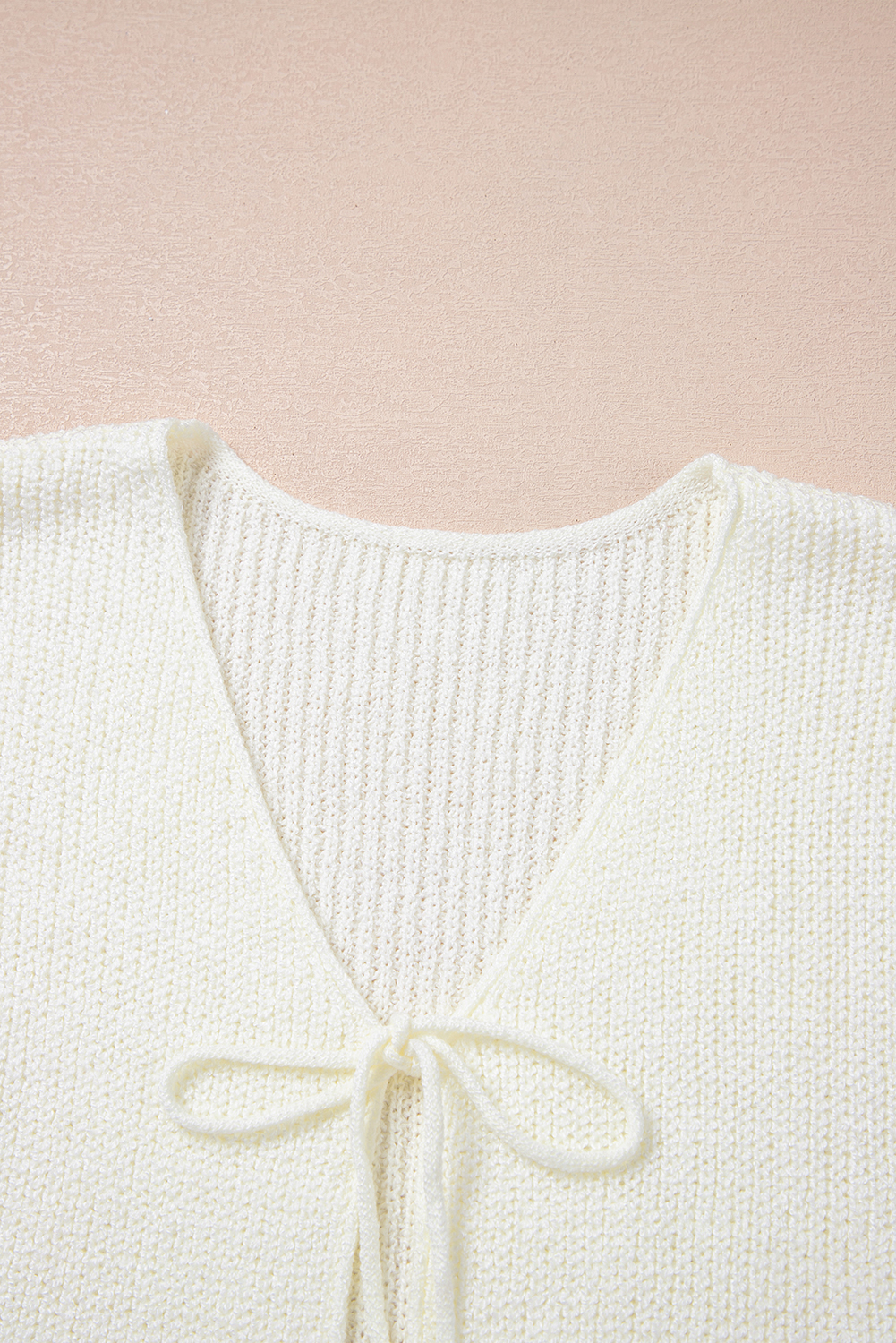 Summer Knit Sweater Vest, Lightweight Sleeveless V Neck - Detail View 12 Summer Knit Sweater Vest, Lightweight Sleeveless V Neck - Detail View 12