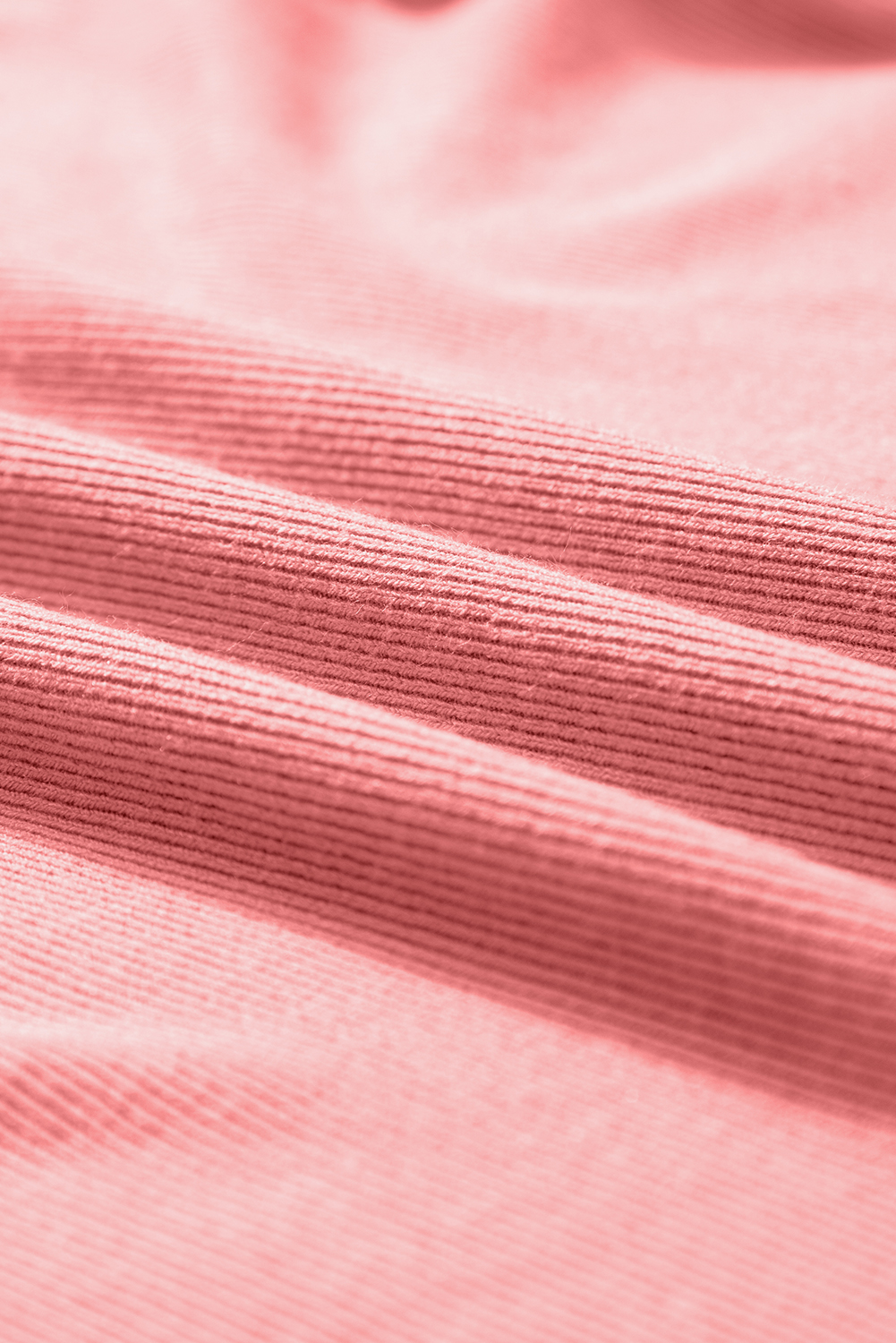 Women's Floral Ruffle Sleeve Top, Casual Peach Colorblock Tee - Detail View 10 Women's Floral Ruffle Sleeve Top, Casual Peach Colorblock Tee - Detail View 10
