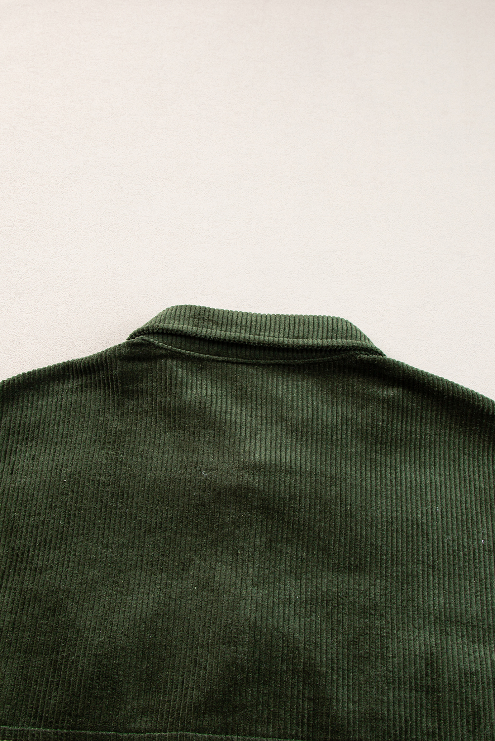 Women's Shacket, Blackish Green, Snap Buttons, Colorblock, Plaid, Trendy, Corduroy Patchwork, Casual Style, Fall & Autumn, Outerwear, Shirt Collar, Premium Material, Eye-Catching Design, Best Sellers, Daily Wear - Detail View 15 Women's Shacket, Blackish Green, Snap Buttons, Colorblock, Plaid, Trendy, Corduroy Patchwork, Casual Style, Fall & Autumn, Outerwear, Shirt Collar, Premium Material, Eye-Catching Design, Best Sellers, Daily Wear - Detail View 15