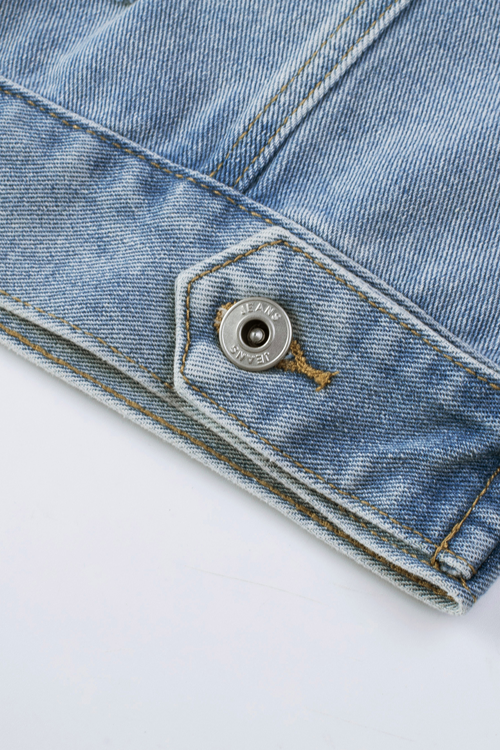 Casual Sequin Tassel Denim Jacket, Women's Long Sleeve Outerwear - Detail View 21 Casual Sequin Tassel Denim Jacket, Women's Long Sleeve Outerwear - Detail View 21