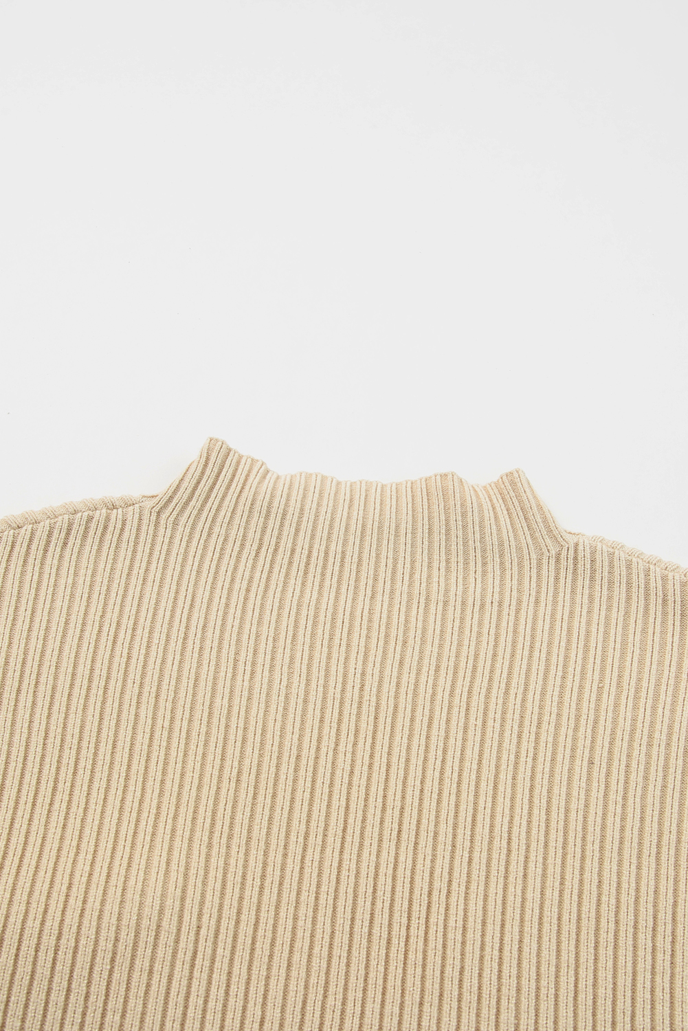 Casual Pocket Knit Sweater, Women's Fall Mock Neck Pullover - Detail View 14 Casual Pocket Knit Sweater, Women's Fall Mock Neck Pullover - Detail View 14