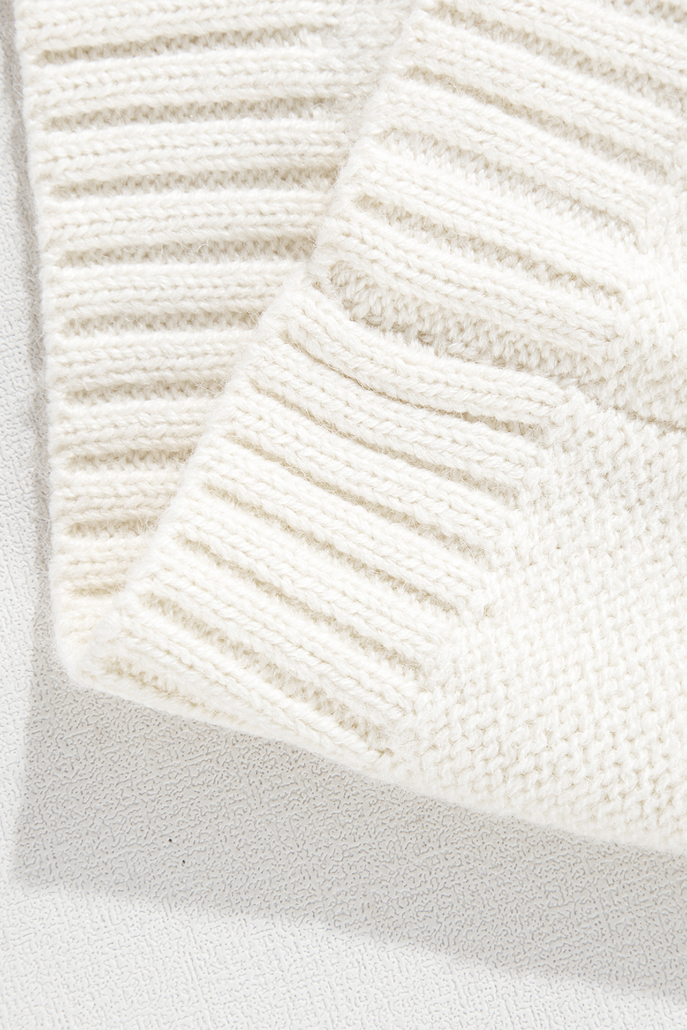 Casual Cable Knit Sweater, Vineyard Green Colorblock Pullover - Detail View 17 Casual Cable Knit Sweater, Vineyard Green Colorblock Pullover - Detail View 17