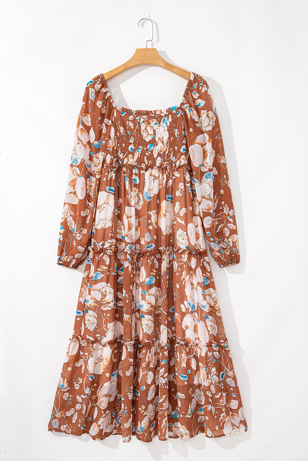 Stylish Boho High Waist Tiered Dress - Perfect for Weddings and Daily Wear - Detail View 7 Stylish Boho High Waist Tiered Dress - Perfect for Weddings and Daily Wear - Detail View 7