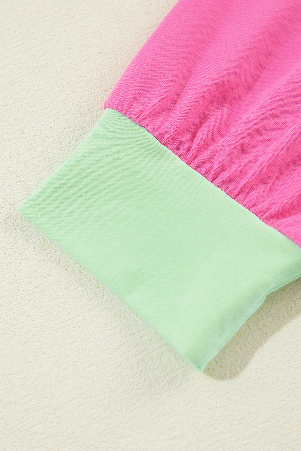 Comfortable Long Sleeve Top - Casual Style with Eye-Catching Colorblock - Detail View 8 Comfortable Long Sleeve Top - Casual Style with Eye-Catching Colorblock - Detail View 8