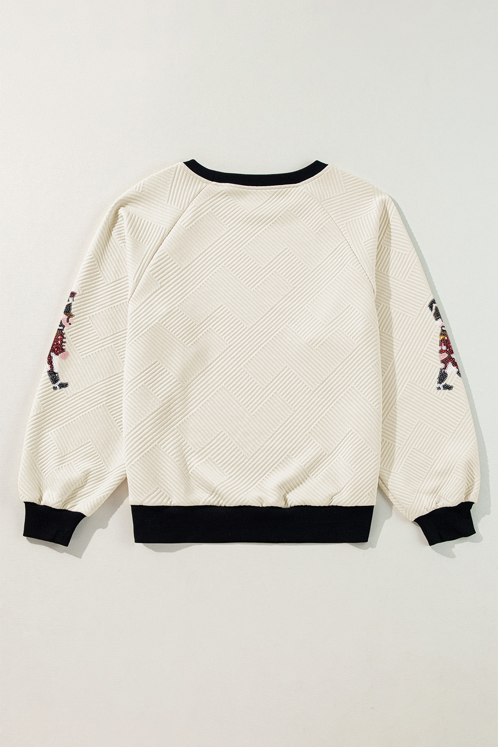 Cozy and Stylish Women's Casual Top - Perfect for Holiday Cheer and Everyday Wear - Detail View 7 Cozy and Stylish Women's Casual Top - Perfect for Holiday Cheer and Everyday Wear - Detail View 7