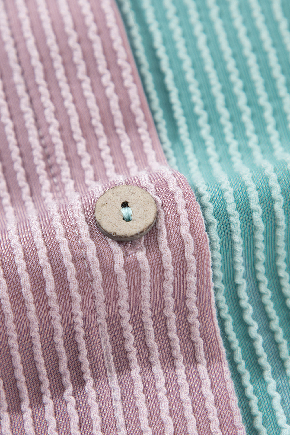 Women's Shacket, Phalaenopsis Color Block, Corded Fabric, Oversized Fit, Buttoned Jacket, Casual Style, Daily Wear, Fall & Autumn, Chic Design, Versatile, Comfortable, Long Sleeve, Best Sellers, Outerwear, Jackets - Detail View 10 Women's Shacket, Phalaenopsis Color Block, Corded Fabric, Oversized Fit, Buttoned Jacket, Casual Style, Daily Wear, Fall & Autumn, Chic Design, Versatile, Comfortable, Long Sleeve, Best Sellers, Outerwear, Jackets - Detail View 10