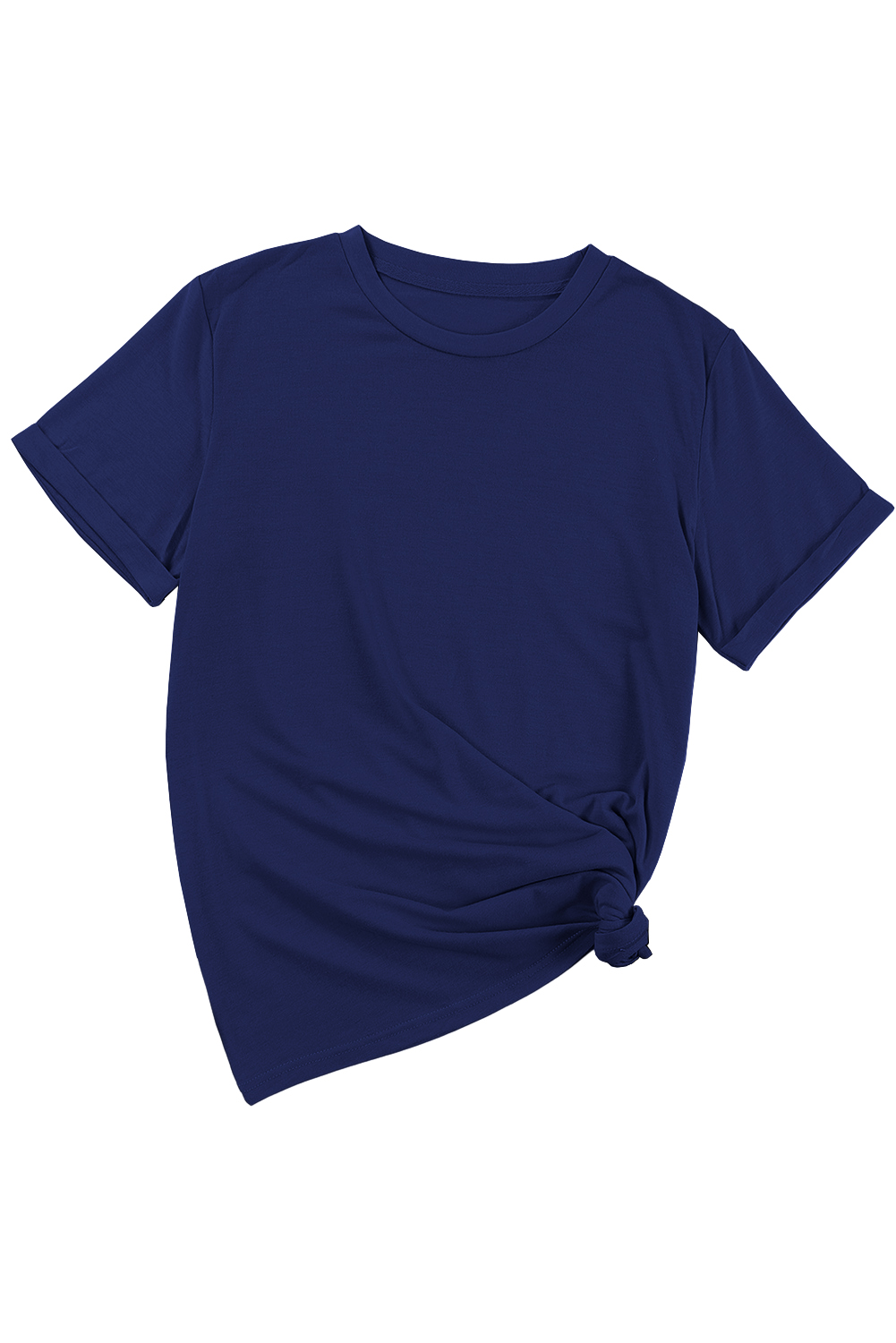 Women's Comfortable Summer Tee, Soft Cotton Blend Casual Top - Detail View 12 Women's Comfortable Summer Tee, Soft Cotton Blend Casual Top - Detail View 12