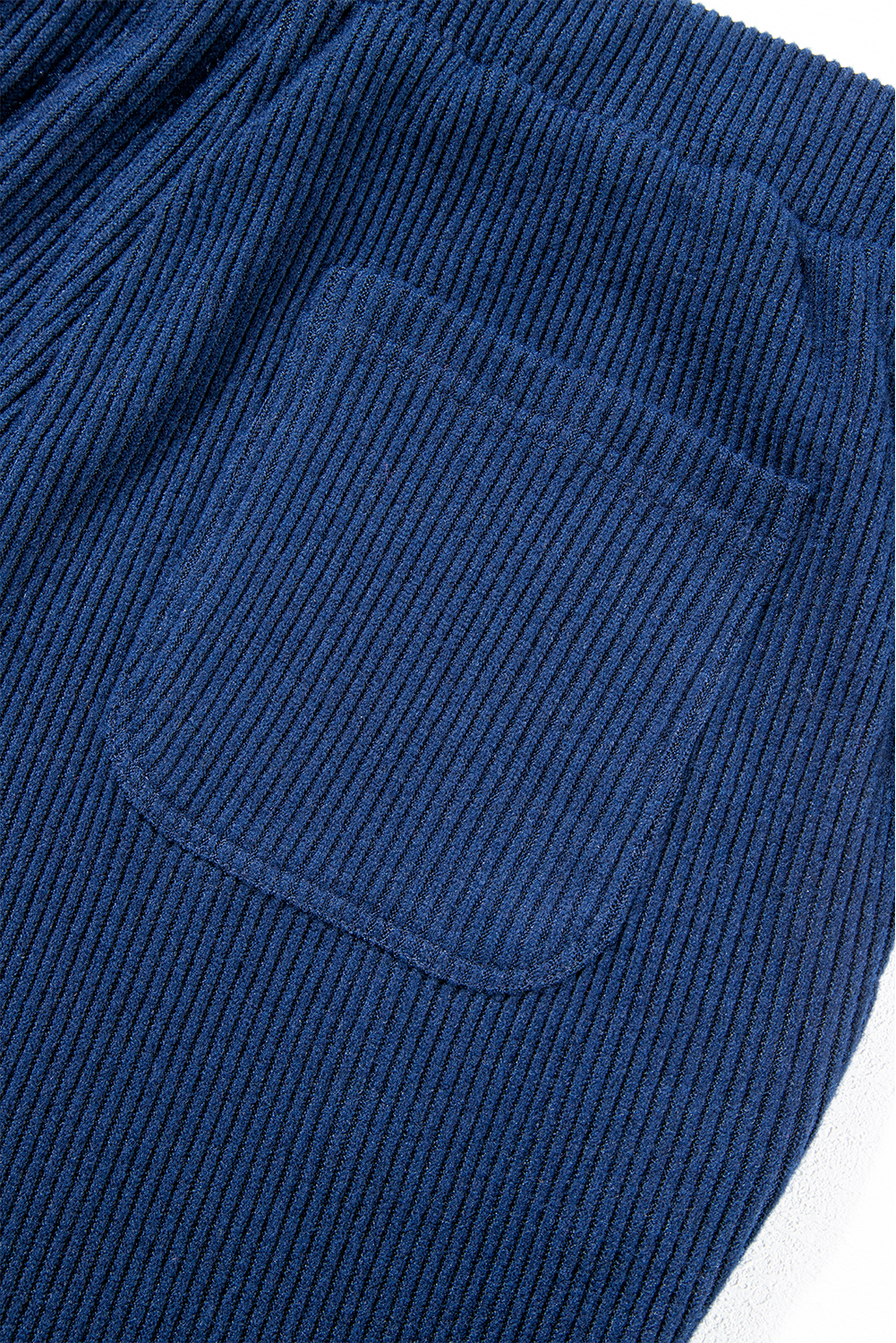 Women's Activewear Set, Navy Blue, Ribbed Knit, Cropped Hoodie, Drawstring Joggers, Coordinated Outfit, Trendy, Textured Look, Comfortable, Premium Fabric, Workout Wear, Casual Wear, Winter Season, Activewear Sets - Detail View 20 Women's Activewear Set, Navy Blue, Ribbed Knit, Cropped Hoodie, Drawstring Joggers, Coordinated Outfit, Trendy, Textured Look, Comfortable, Premium Fabric, Workout Wear, Casual Wear, Winter Season, Activewear Sets - Detail View 20