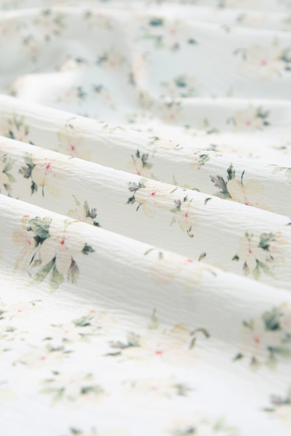 Women's Floral Maxi Dress, Smocked Bodice Summer Casual - Detail View 13 Women's Floral Maxi Dress, Smocked Bodice Summer Casual - Detail View 13