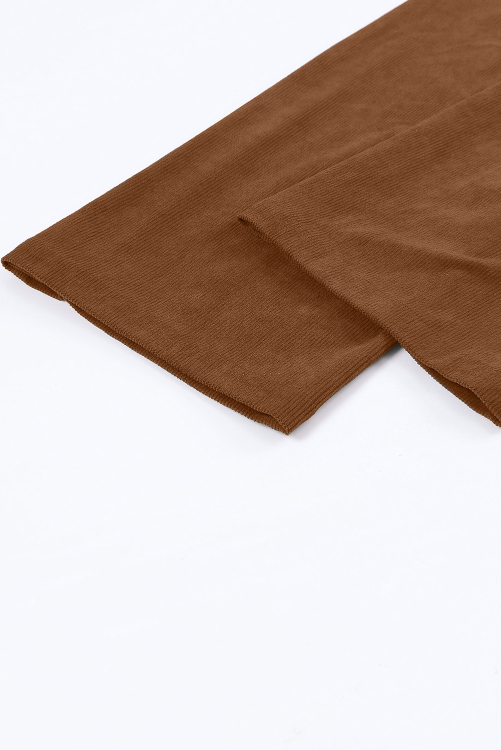 Casual Corduroy Jumpsuit, Comfortable Wide Leg Bib Overalls - Detail View 12 Casual Corduroy Jumpsuit, Comfortable Wide Leg Bib Overalls - Detail View 12