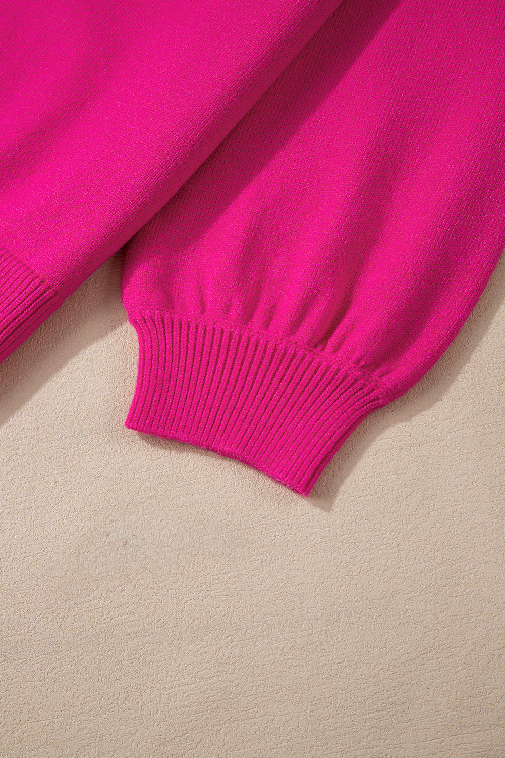 Stay warm and stylish with this Women's Strawberry Pink Pearled Decor Raglan Sleeve Plus Size Sweater. Made with luxurious soft fabric, this sweater provides a cozy and warm feel on chilly days. The unique pearled detailing adds a touch of elegance to your everyday look, while the raglan sleeves give it a trendy casual style. Designed to fit plus-size women, this sweater offers a comfortable and flattering fit. Pair it with your favorite jeans and boots for a chic and effortless winter look. This sweater is a must-have for your winter wardrobe, offering both comfort and style. - Detail View 14 Stay warm and stylish with this Women's Strawberry Pink Pearled Decor Raglan Sleeve Plus Size Sweater. Made with luxurious soft fabric, this sweater provides a cozy and warm feel on chilly days. The unique pearled detailing adds a touch of elegance to your everyday look, while the raglan sleeves give it a trendy casual style. Designed to fit plus-size women, this sweater offers a comfortable and flattering fit. Pair it with your favorite jeans and boots for a chic and effortless winter look. This sweater is a must-have for your winter wardrobe, offering both comfort and style. - Detail View 14