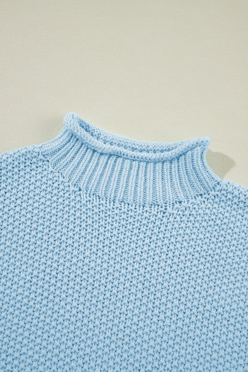 Effortless Style with this Lightweight 60% Cotton 40% Acrylic Bat Sleeve Sweater - Detail View 8 Effortless Style with this Lightweight 60% Cotton 40% Acrylic Bat Sleeve Sweater - Detail View 8