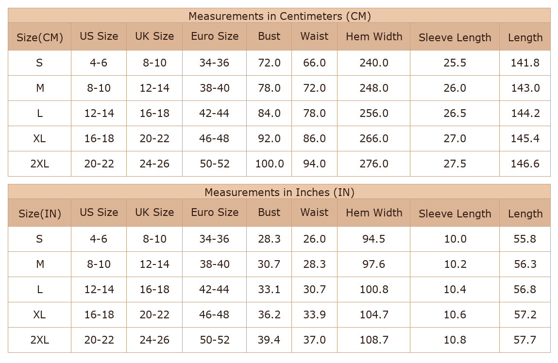 Women's Floral Maxi Dress, Smocked Bodice Summer Casual - Size Chart & Details Women's Floral Maxi Dress, Smocked Bodice Summer Casual - Size Chart & Details