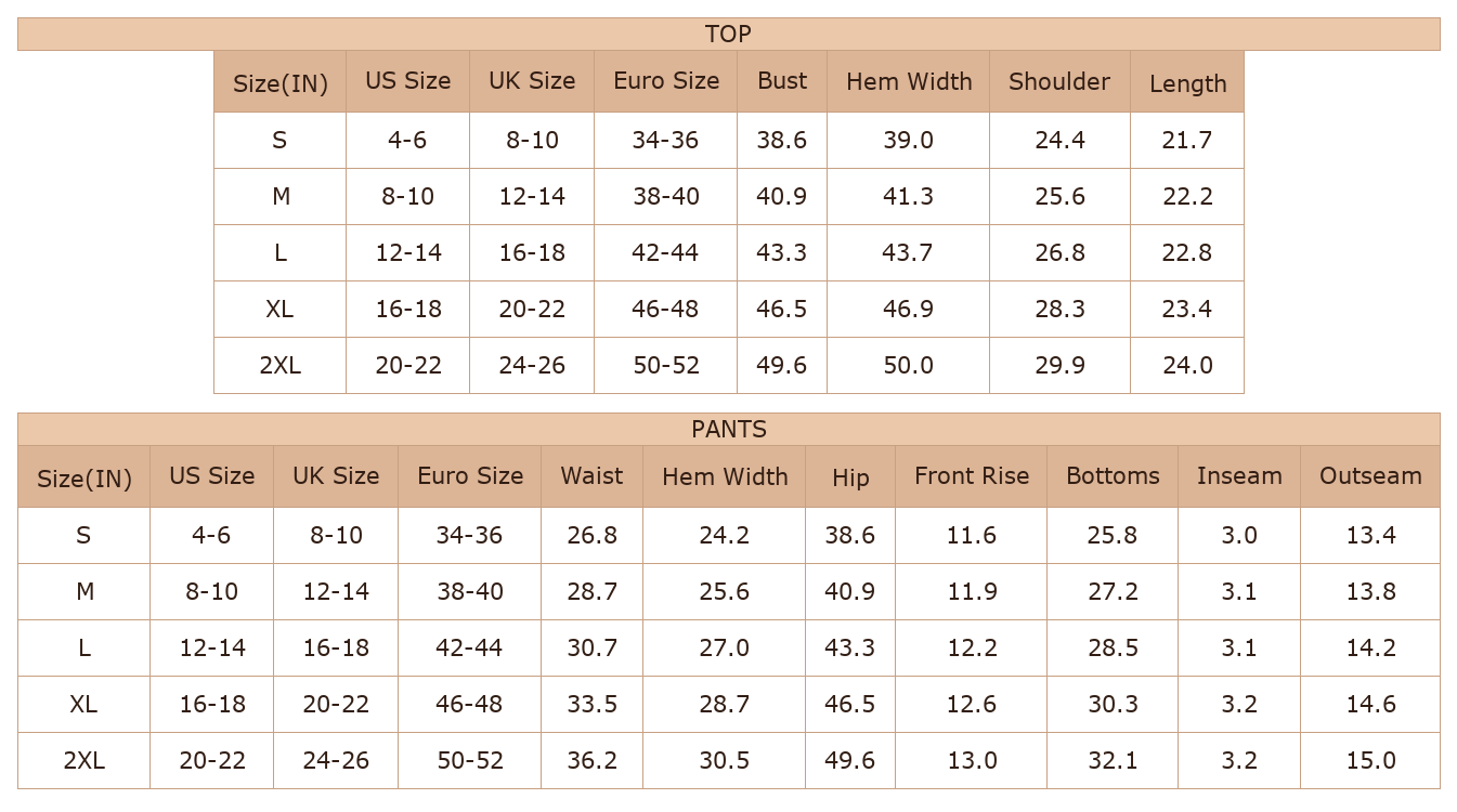 Women's Striped Shorts Set, Casual Ribbed Tee and Short Loungewear - Size Chart & Details Women's Striped Shorts Set, Casual Ribbed Tee and Short Loungewear - Size Chart & Details