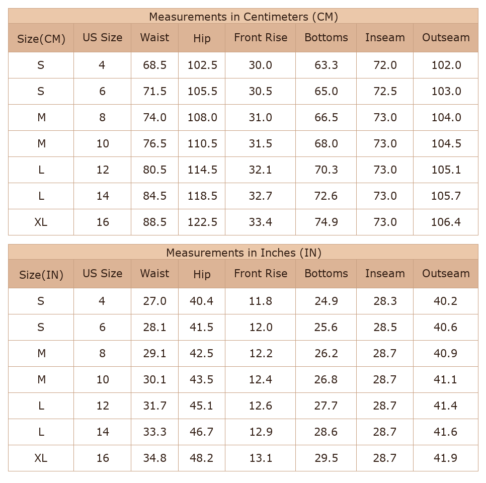 Women's Wide Leg Jeans, Casual Frayed Floral Denim - Size Chart & Details Women's Wide Leg Jeans, Casual Frayed Floral Denim - Size Chart & Details