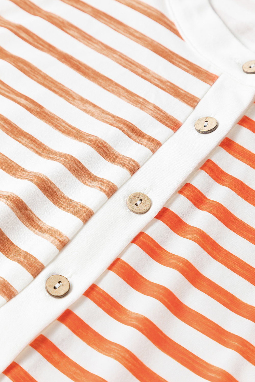 Women's Striped Jumpsuit, Sleeveless Wide Leg Casual Romper - Detail View 10 Women's Striped Jumpsuit, Sleeveless Wide Leg Casual Romper - Detail View 10
