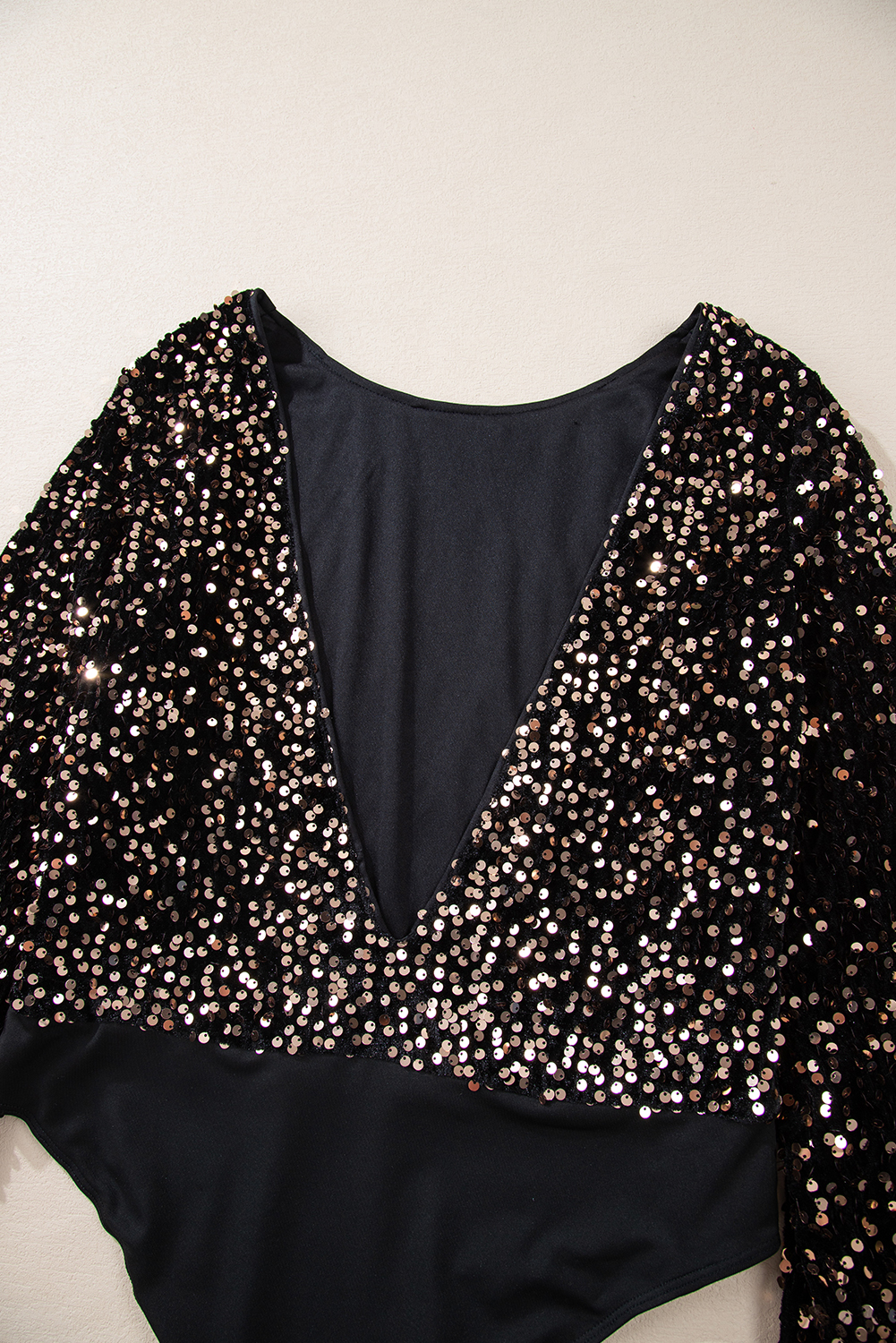 Sparkle and Shine with this High Neck and Puff Sleeve Bodysuit - Perfect for Night Out or Date - Detail View 13 Sparkle and Shine with this High Neck and Puff Sleeve Bodysuit - Perfect for Night Out or Date - Detail View 13