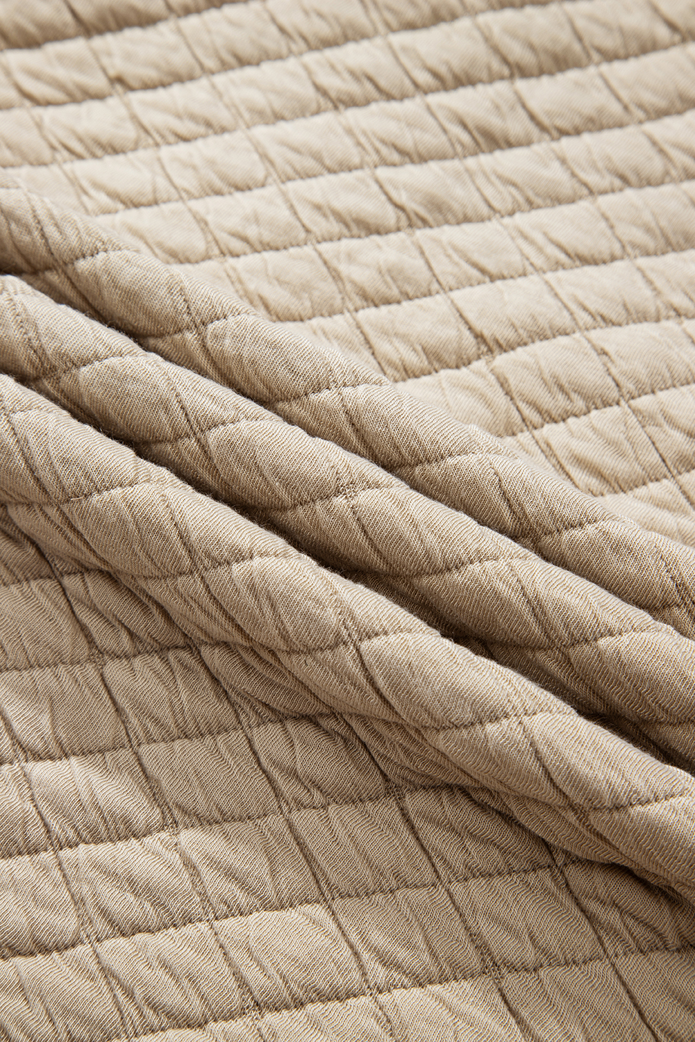 Women's Jacket, Quilted Puffer, Jet Stream, Solid Color, Warm, Comfortable, Stylish, Classic, Long Sleeves, Turn-Down Collar, Cozy, Fall & Autumn, Daily Wear, Outerwear, Jackets, Quilted Pattern, Textures - Detail View 15 Women's Jacket, Quilted Puffer, Jet Stream, Solid Color, Warm, Comfortable, Stylish, Classic, Long Sleeves, Turn-Down Collar, Cozy, Fall & Autumn, Daily Wear, Outerwear, Jackets, Quilted Pattern, Textures - Detail View 15
