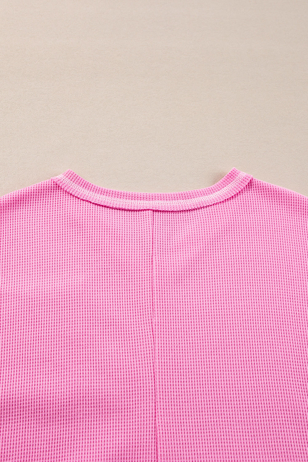 Elegant Long Sleeve Color Block Blouse with Lace Patchwork and V Neck Design - Detail View 10 Elegant Long Sleeve Color Block Blouse with Lace Patchwork and V Neck Design - Detail View 10