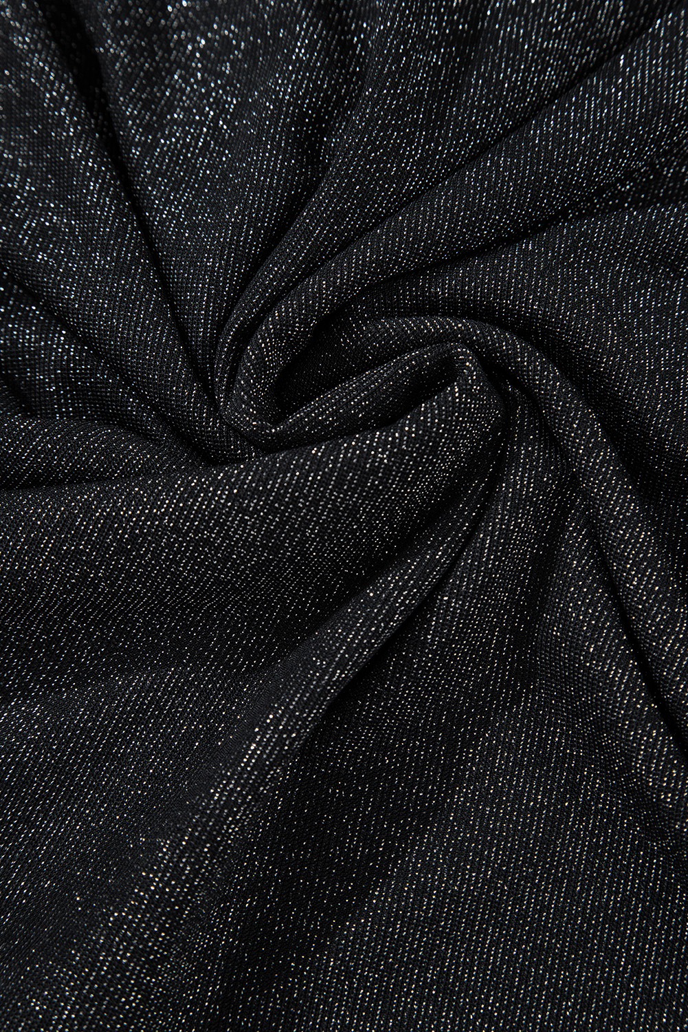 Women's Top, Metallic Black, Bowknot, Open Back, V Neck, Long Sleeve, Elegant, Flattering, Sophisticated, Statement Piece, Date Night, Night Out, Fall and Autumn Outfits, Seasonal Fashion - Detail View 15 Women's Top, Metallic Black, Bowknot, Open Back, V Neck, Long Sleeve, Elegant, Flattering, Sophisticated, Statement Piece, Date Night, Night Out, Fall and Autumn Outfits, Seasonal Fashion - Detail View 15