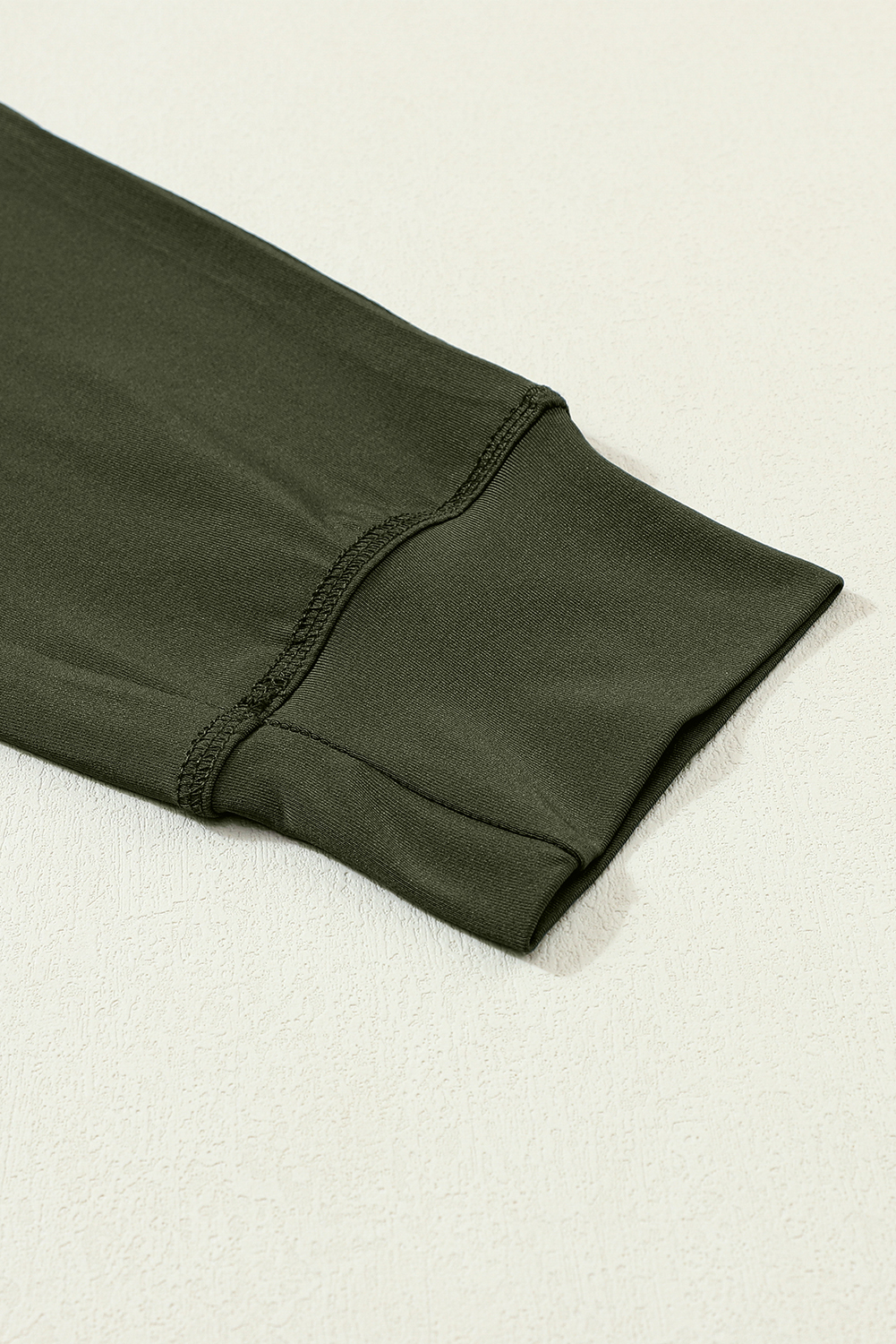 Women's Moss Green Joggers, Casual Drawstring Waist Pants - Detail View 13 Women's Moss Green Joggers, Casual Drawstring Waist Pants - Detail View 13