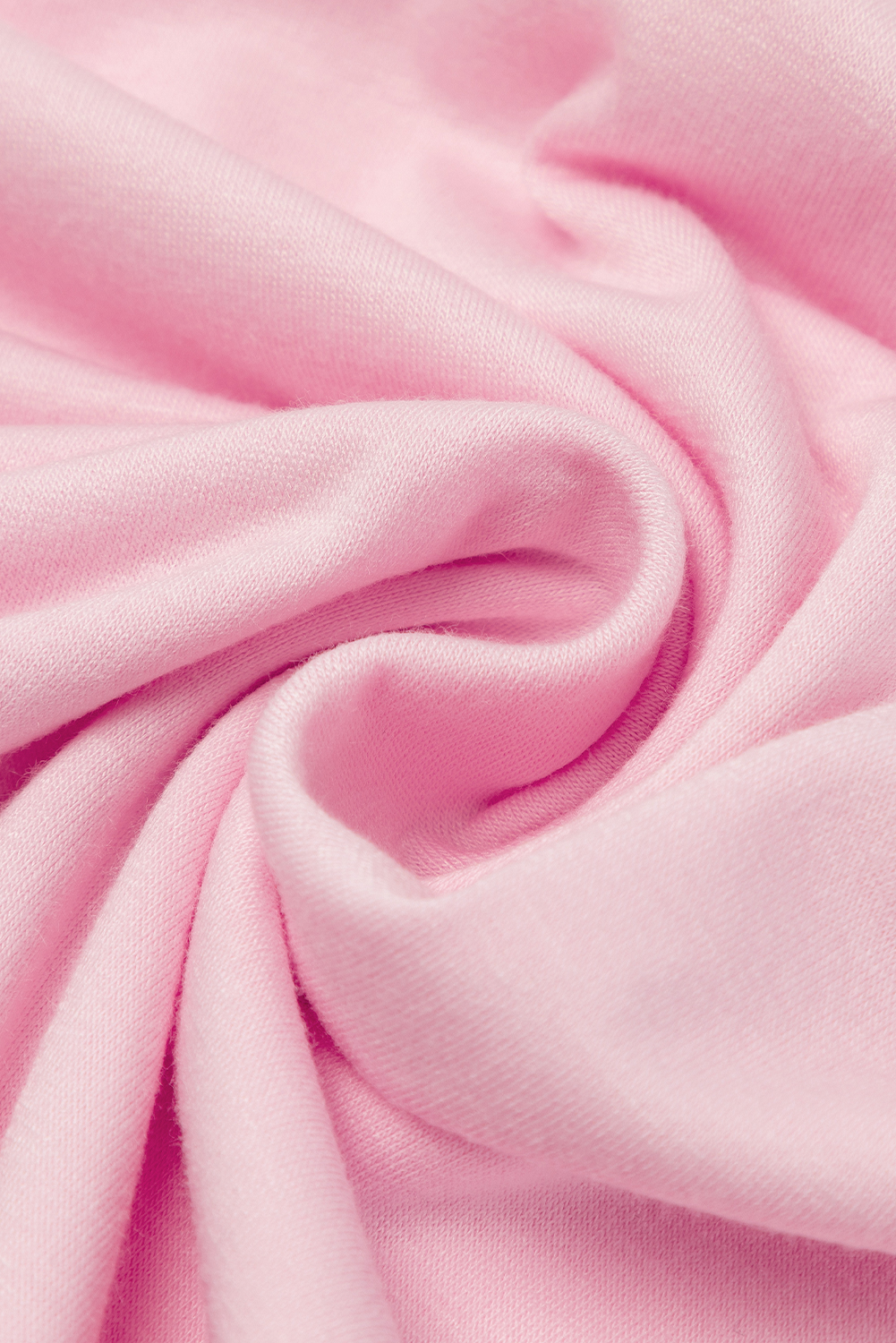 Casual Pink Maxi T-Shirt Dress, Relaxed V Neck With Pockets - Detail View 9 Casual Pink Maxi T-Shirt Dress, Relaxed V Neck With Pockets - Detail View 9