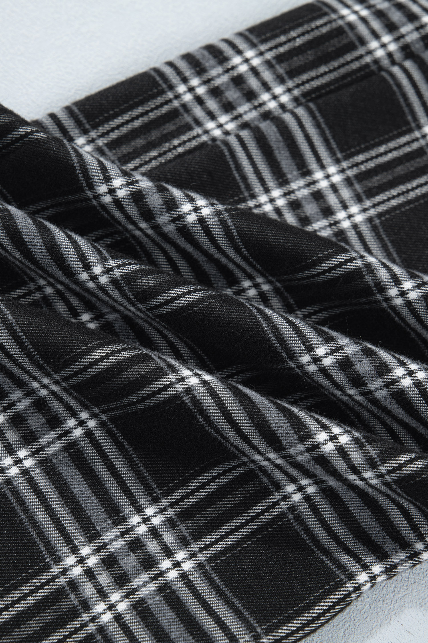 Women's Plaid Wide Leg Pants, Casual Daily Trousers - Detail View 13 Women's Plaid Wide Leg Pants, Casual Daily Trousers - Detail View 13