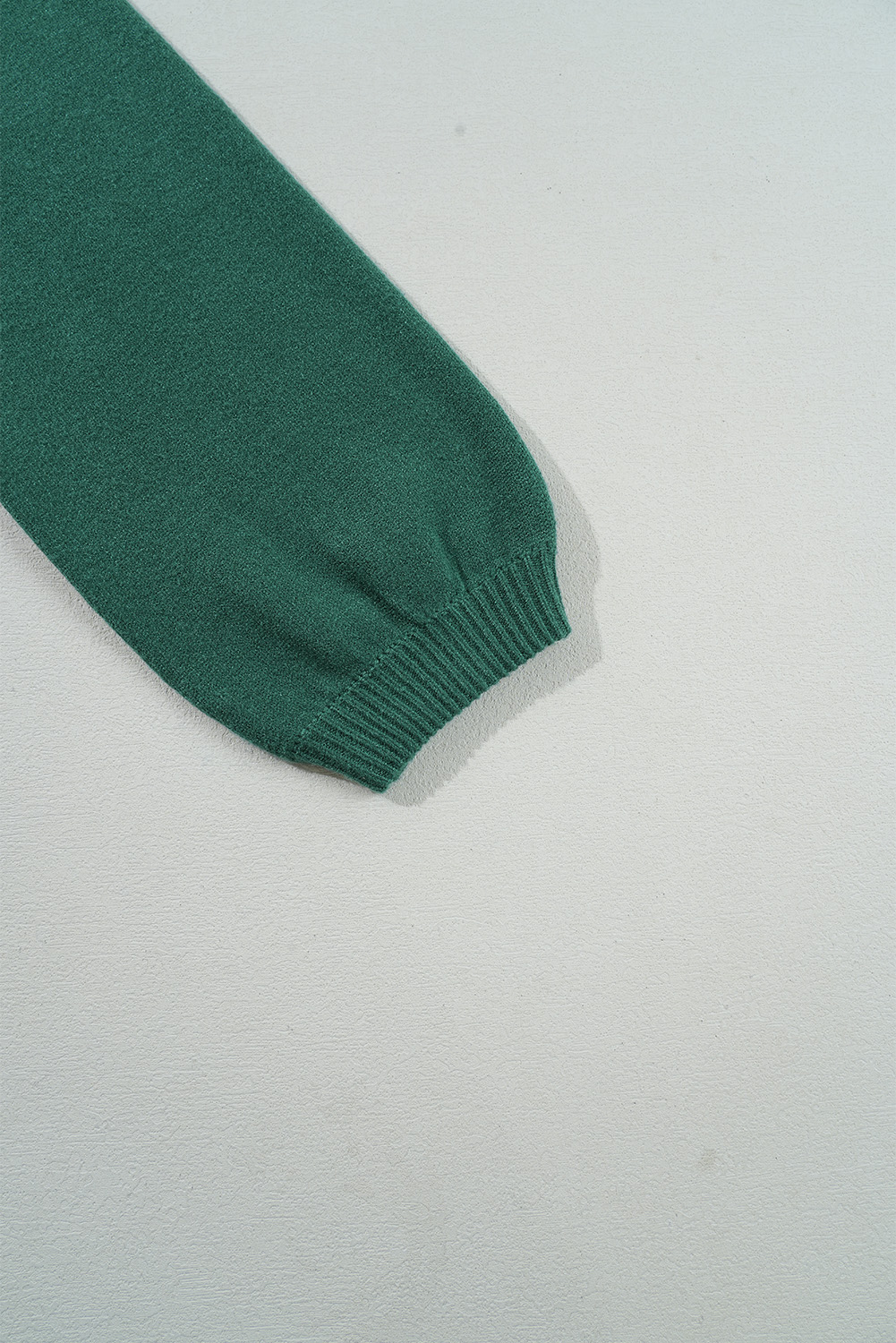Festive Blackish Green Sweater with Pearl Beading - Perfect for Holiday Celebrations - Detail View 10 Festive Blackish Green Sweater with Pearl Beading - Perfect for Holiday Celebrations - Detail View 10