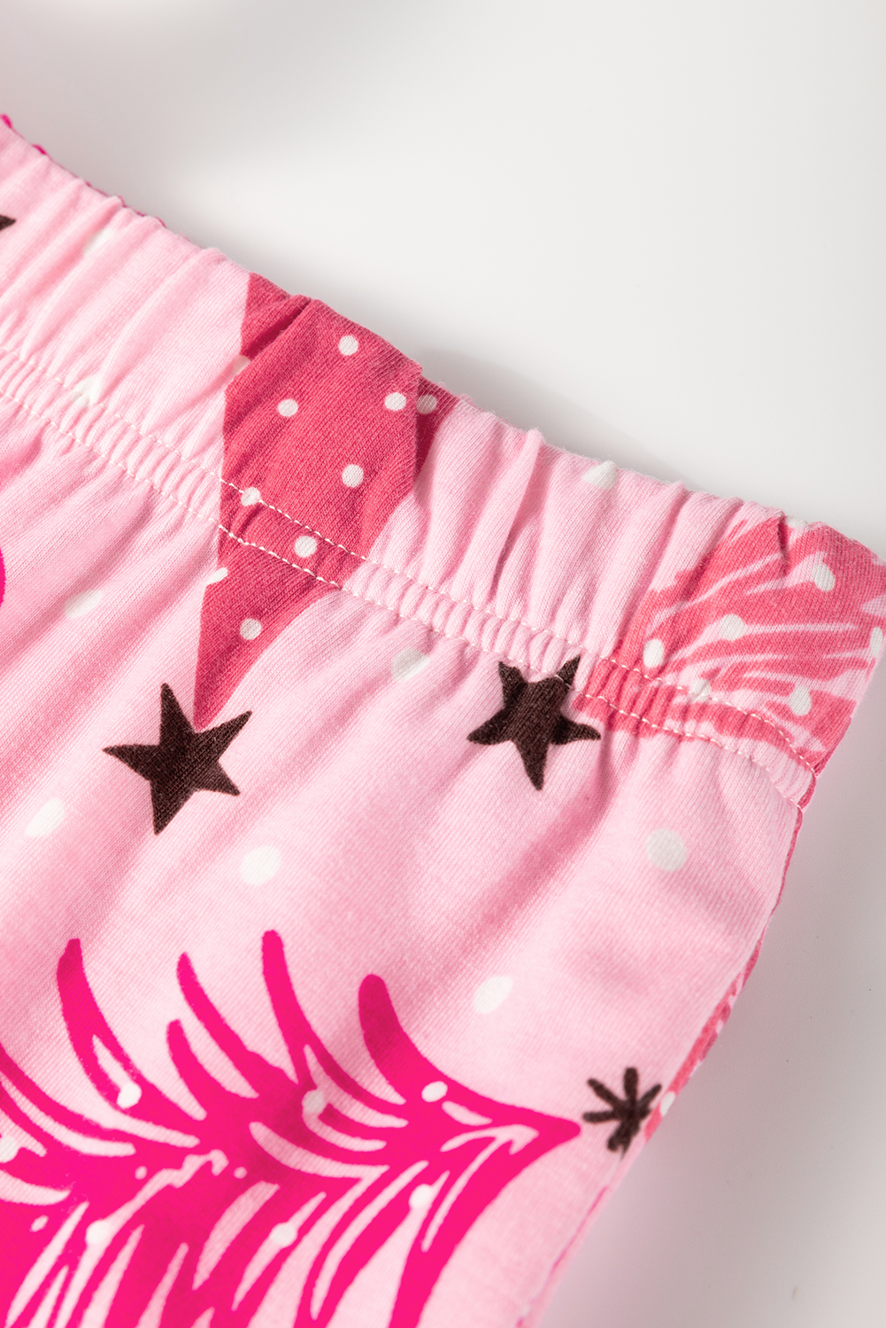 Soft Christmas Tree Print Pajamas, Casual Women's Lounge Set - Detail View 15 Soft Christmas Tree Print Pajamas, Casual Women's Lounge Set - Detail View 15