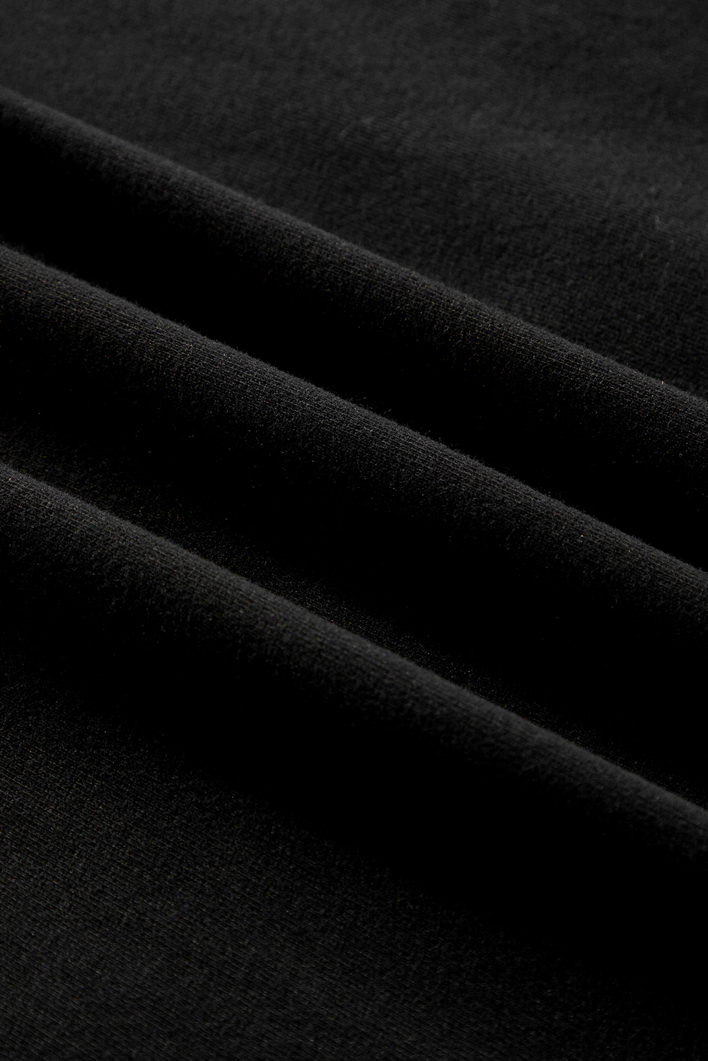 Cozy Black Hoodie with Fleece Lining and Half Zipper for Easy Style - Detail View 18 Cozy Black Hoodie with Fleece Lining and Half Zipper for Easy Style - Detail View 18