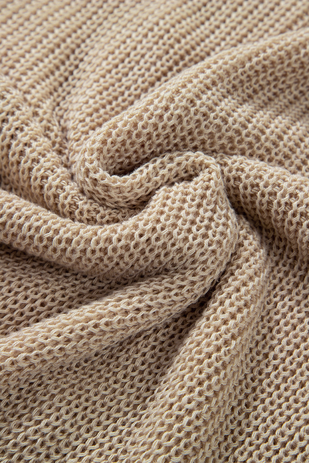 Women's Sweater, Parchment, Hello Floral Embroidery, Knit Loose Fit, Casual, Long Sleeve, Cozy, Chic, Daily Wear, Autumn, Fall, Fashionable, Comfortable, Tops, Sweaters & Cardigans - Detail View 10 Women's Sweater, Parchment, Hello Floral Embroidery, Knit Loose Fit, Casual, Long Sleeve, Cozy, Chic, Daily Wear, Autumn, Fall, Fashionable, Comfortable, Tops, Sweaters & Cardigans - Detail View 10